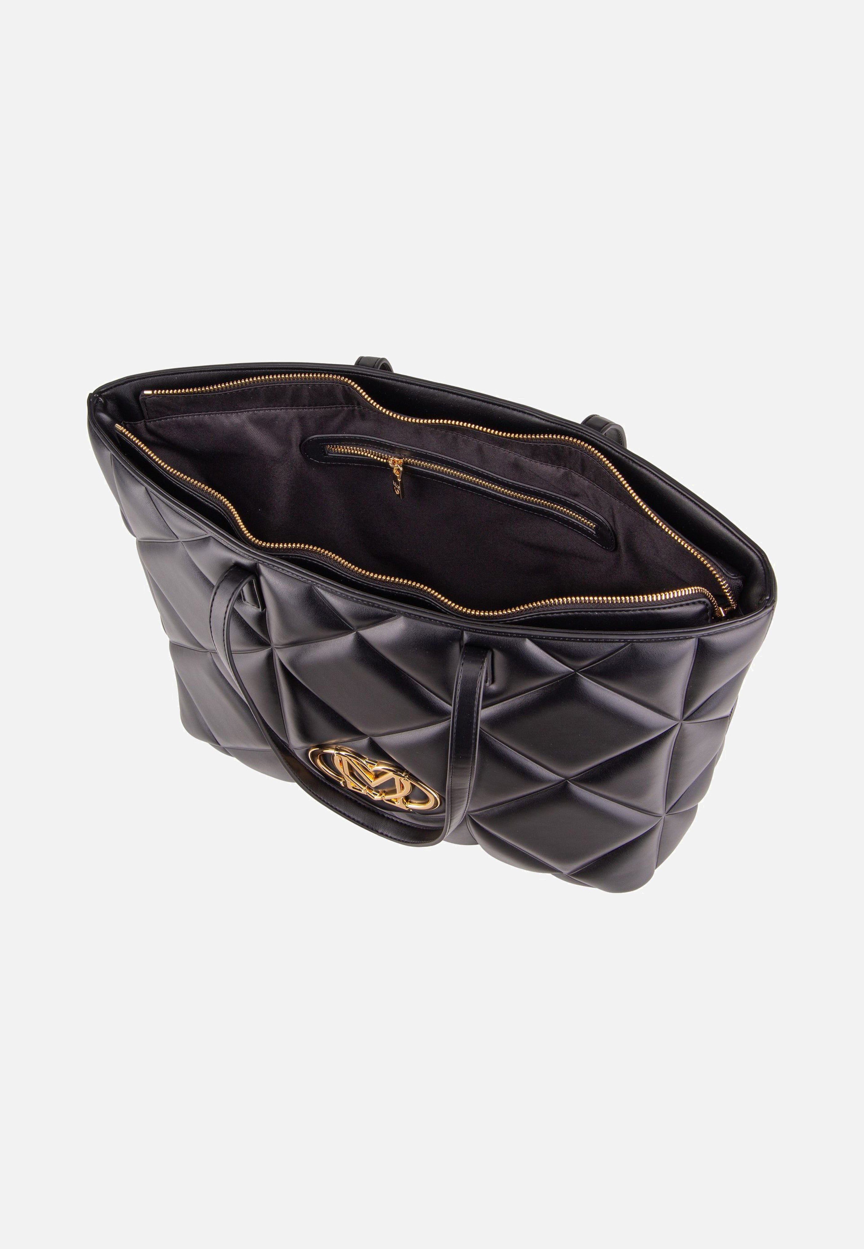 Love Moschino - Embossed Q 4120 Black - Shopper | Women-Image