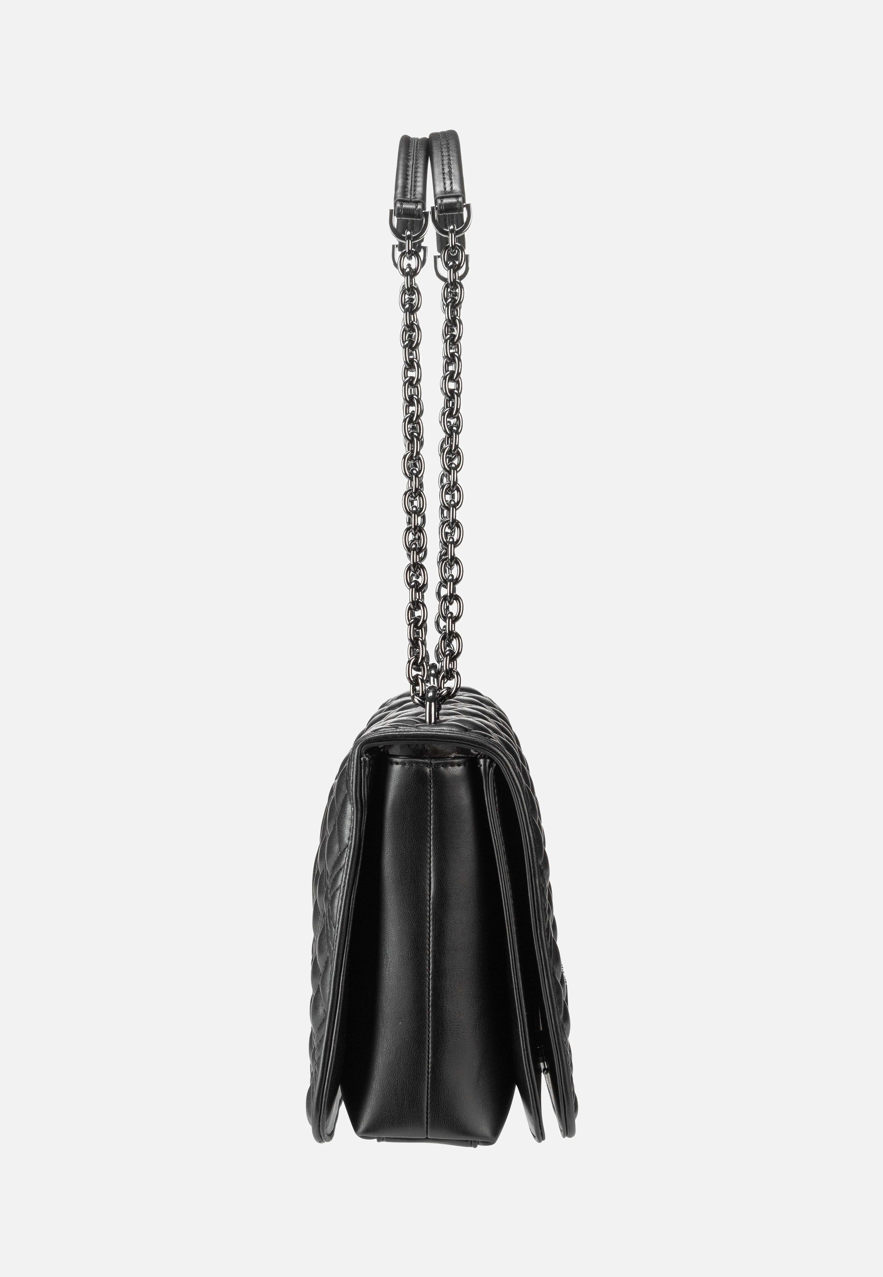 Love Moschino - Quilted Bag 4000 Black Gunmetal - Evening Bag | Women-Image
