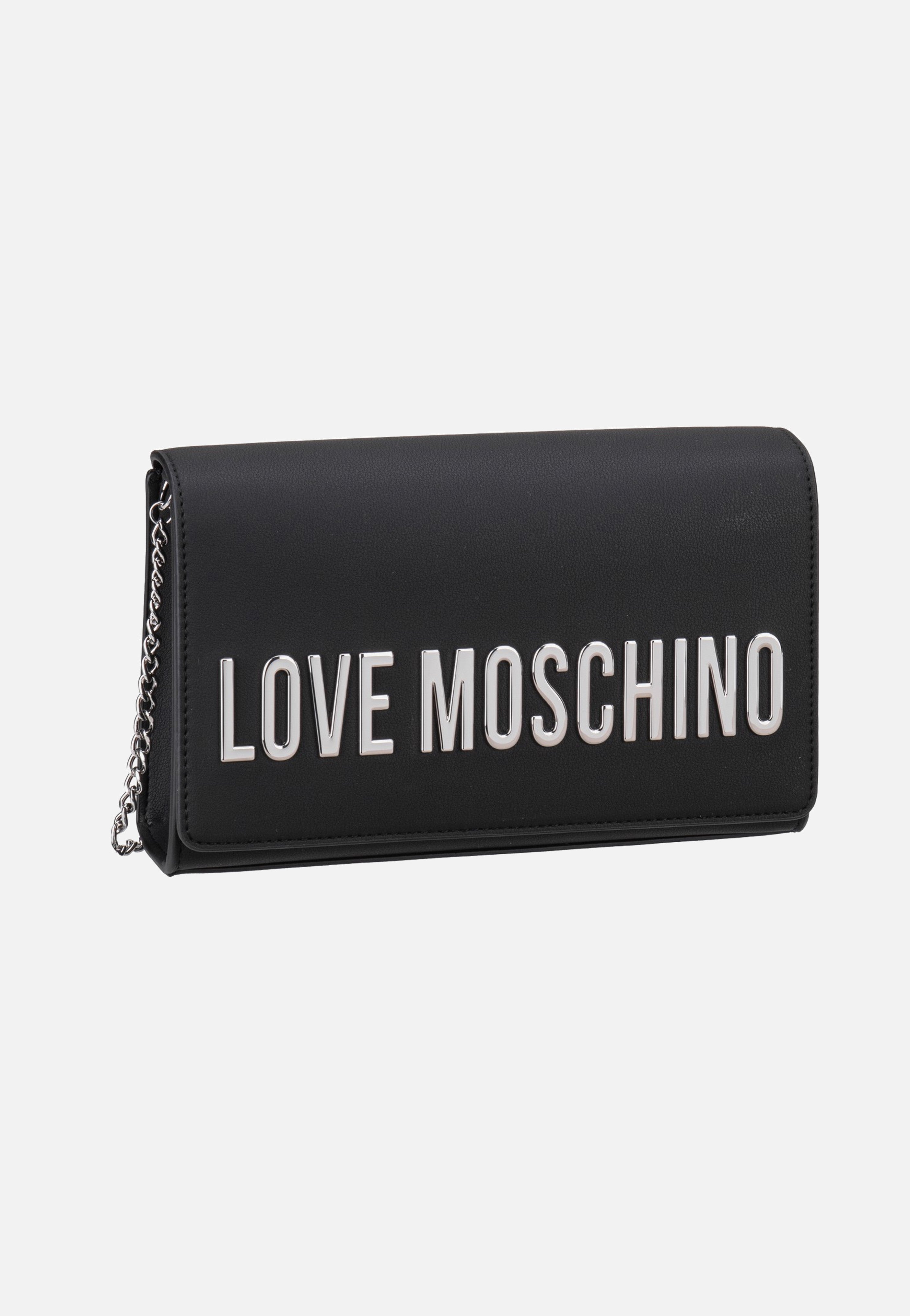 Love Moschino Bold Love 4103 Black/Silver Evening Bag