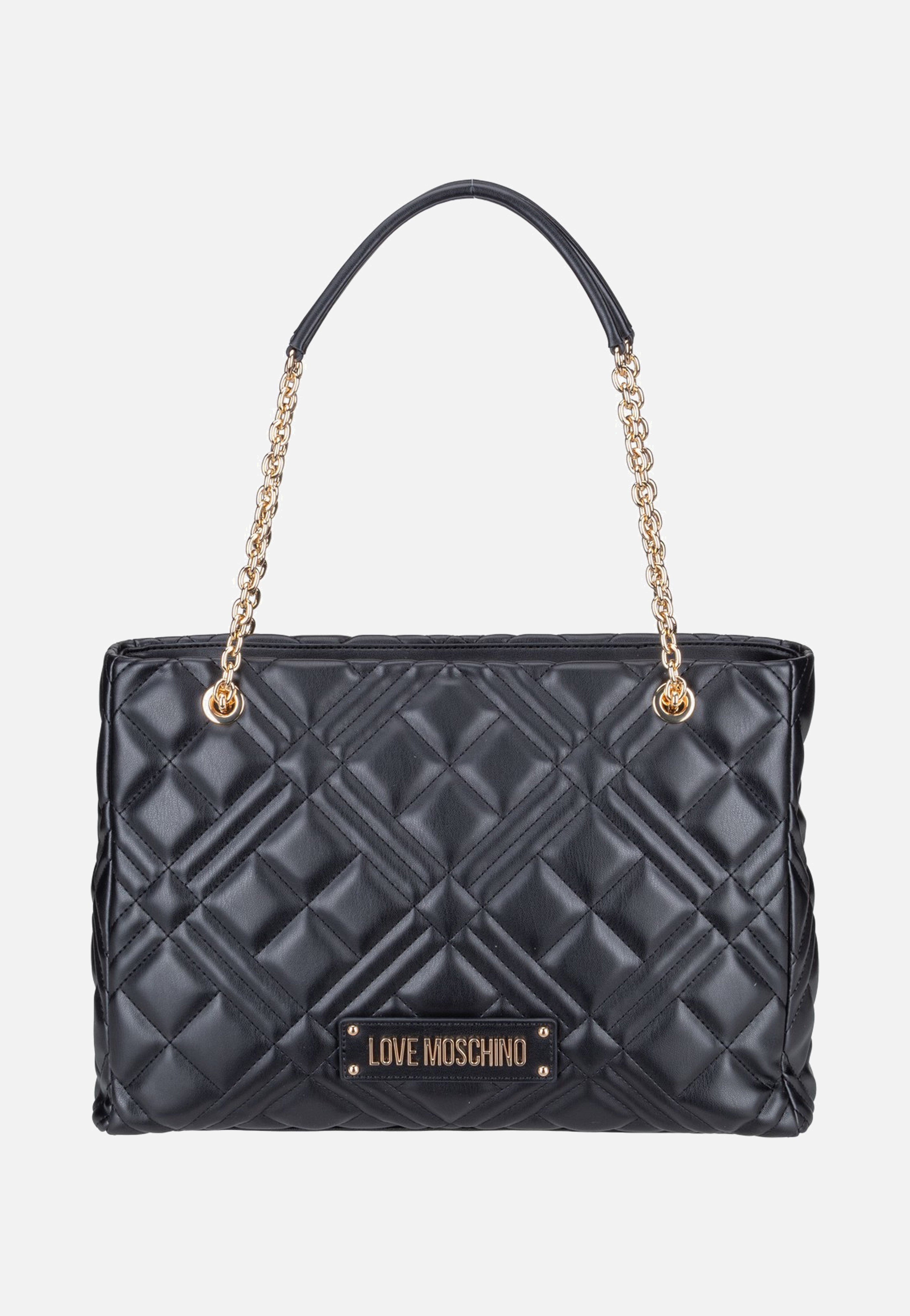 Love Moschino Quilted Bag 4145 Black Shoulder Bag