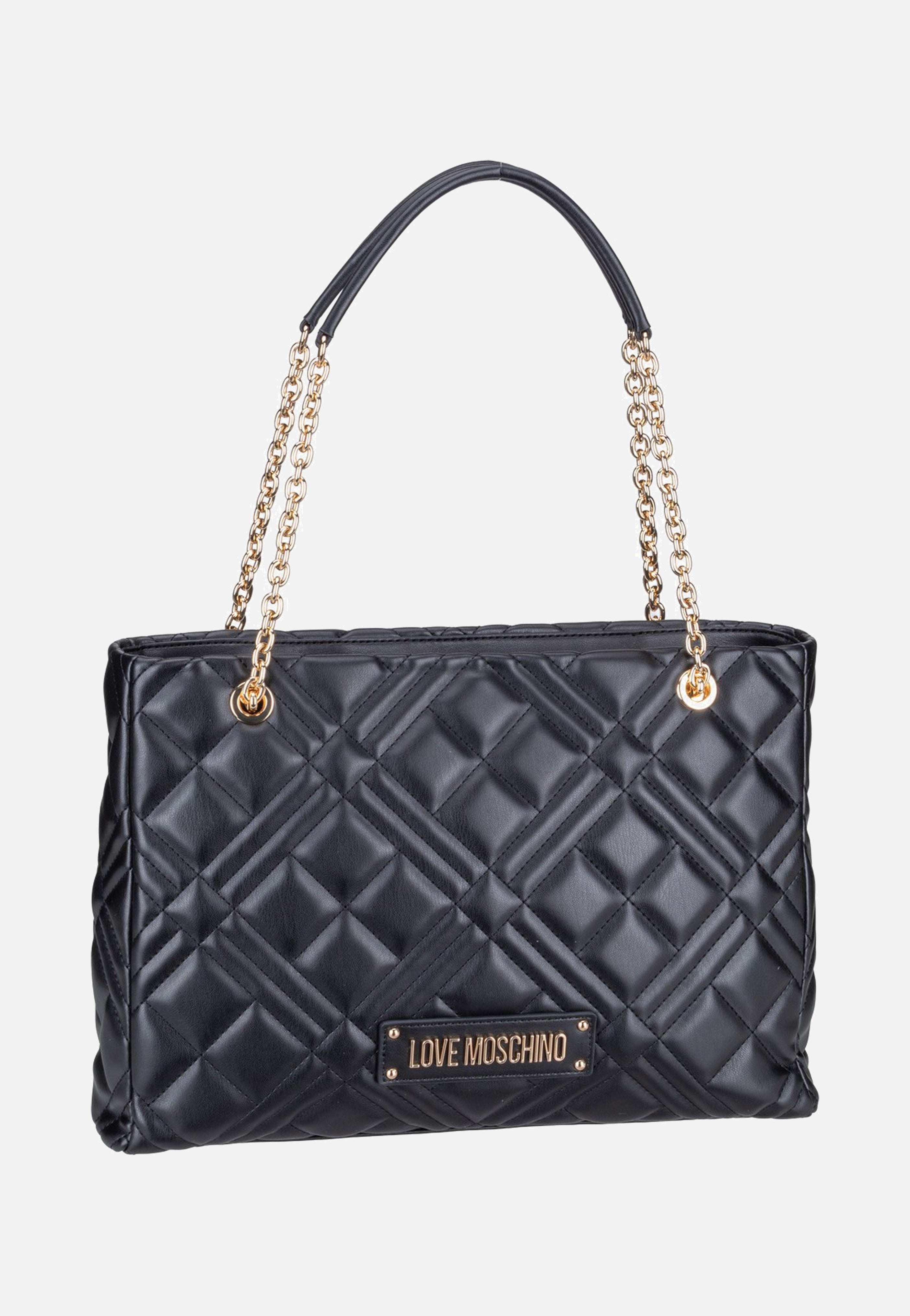 Love Moschino Quilted Bag 4145 Black Shoulder Bag