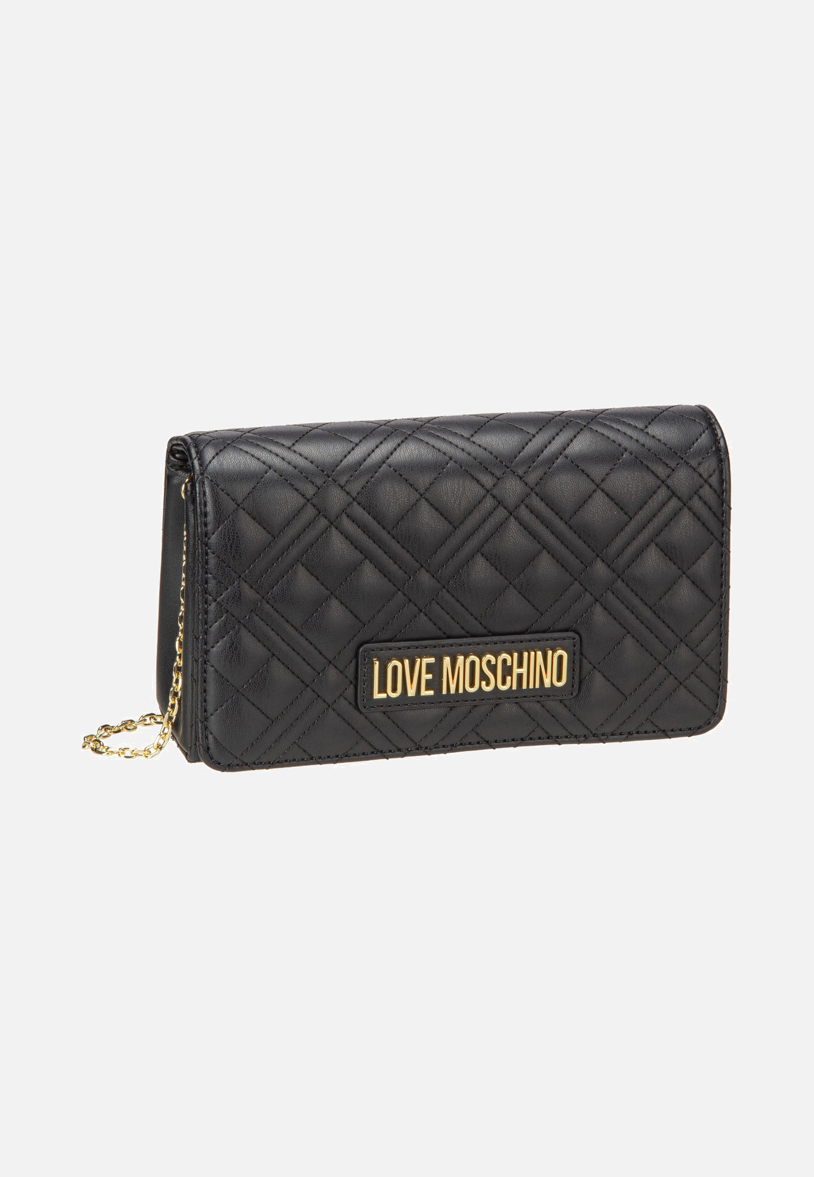 Love Moschino Quilted Bag 4079 Black Evening Bag