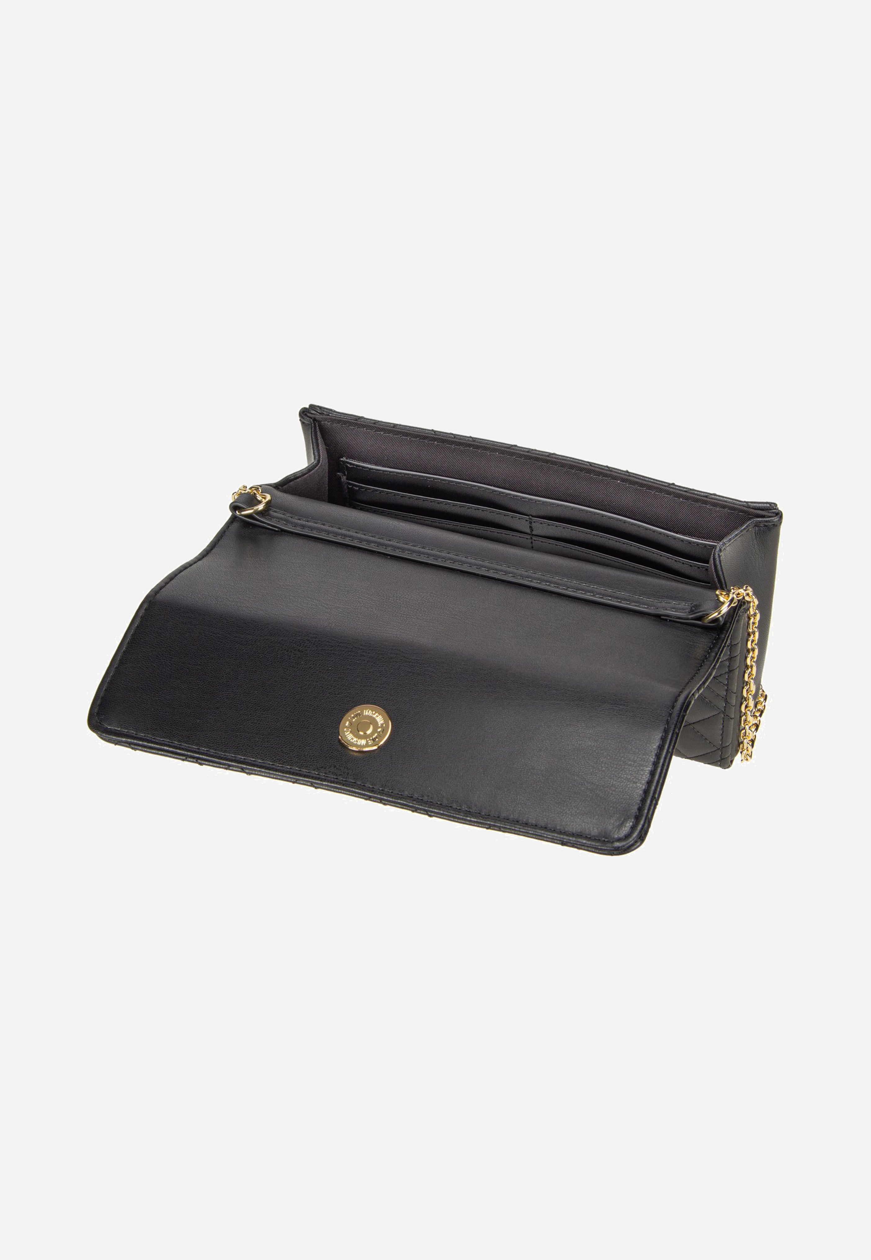 Love Moschino Quilted Bag 4079 Black Evening Bag