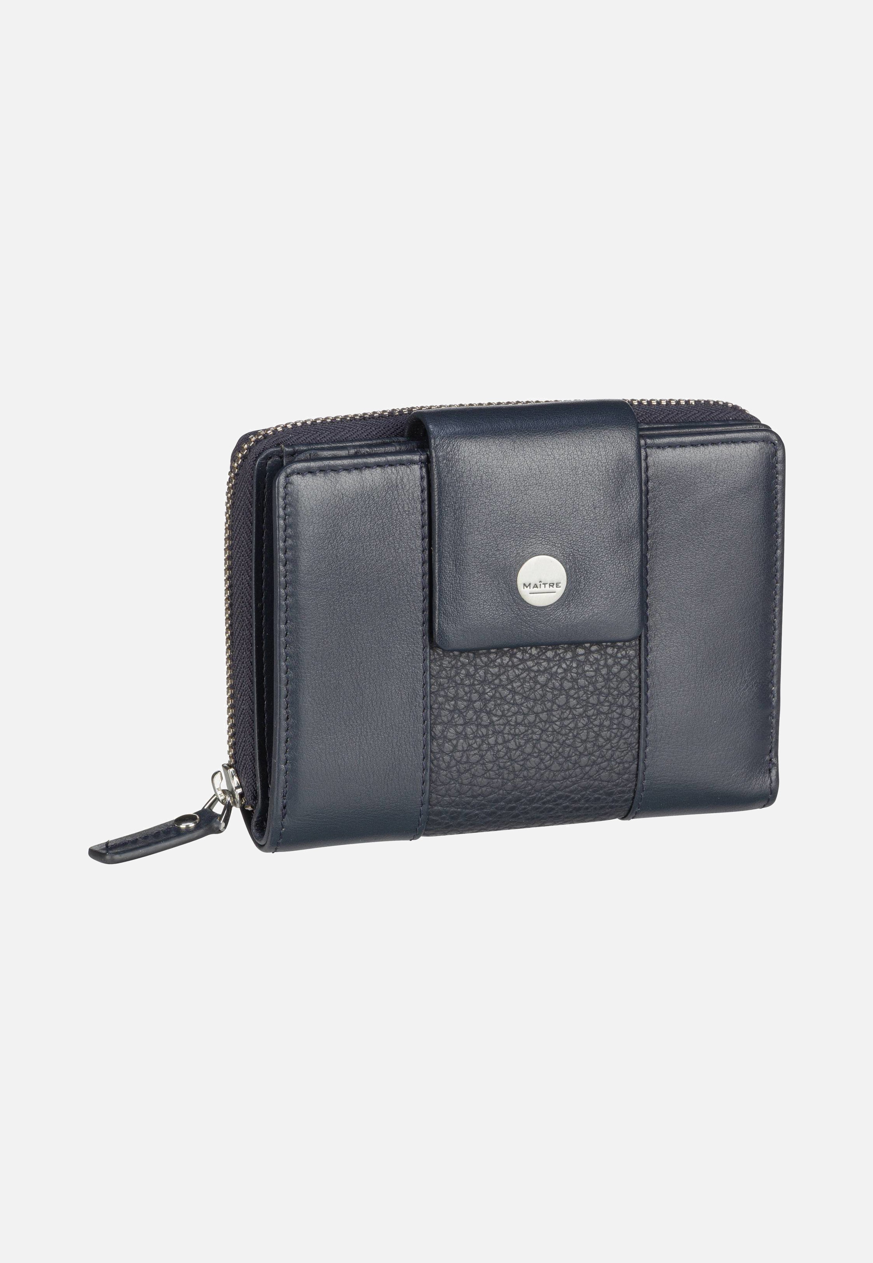 Maître Auen Diethilde Purse MH9FZ Dark Blue Wallet