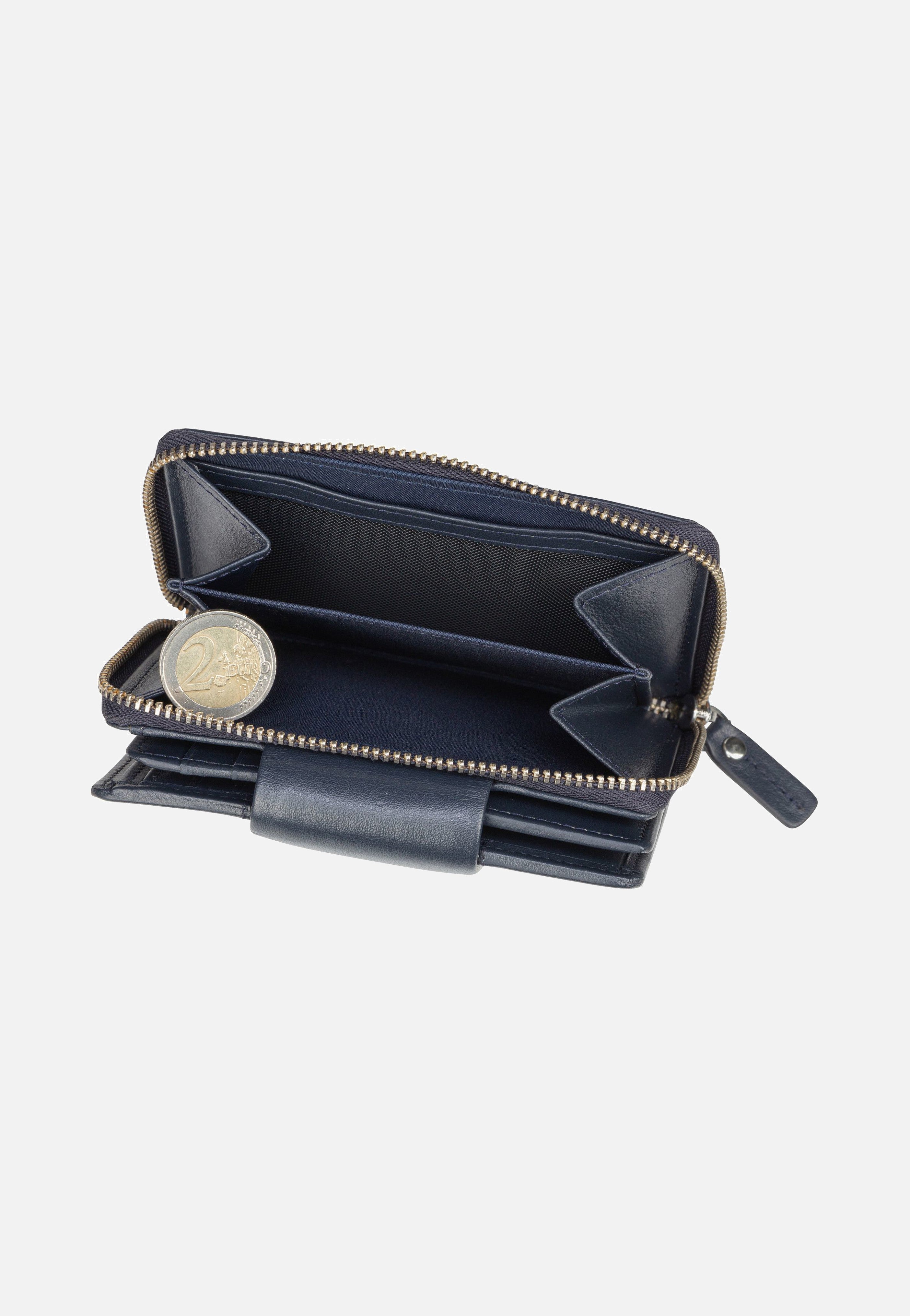 Maître Auen Diethilde Purse MH9FZ Dark Blue Wallet