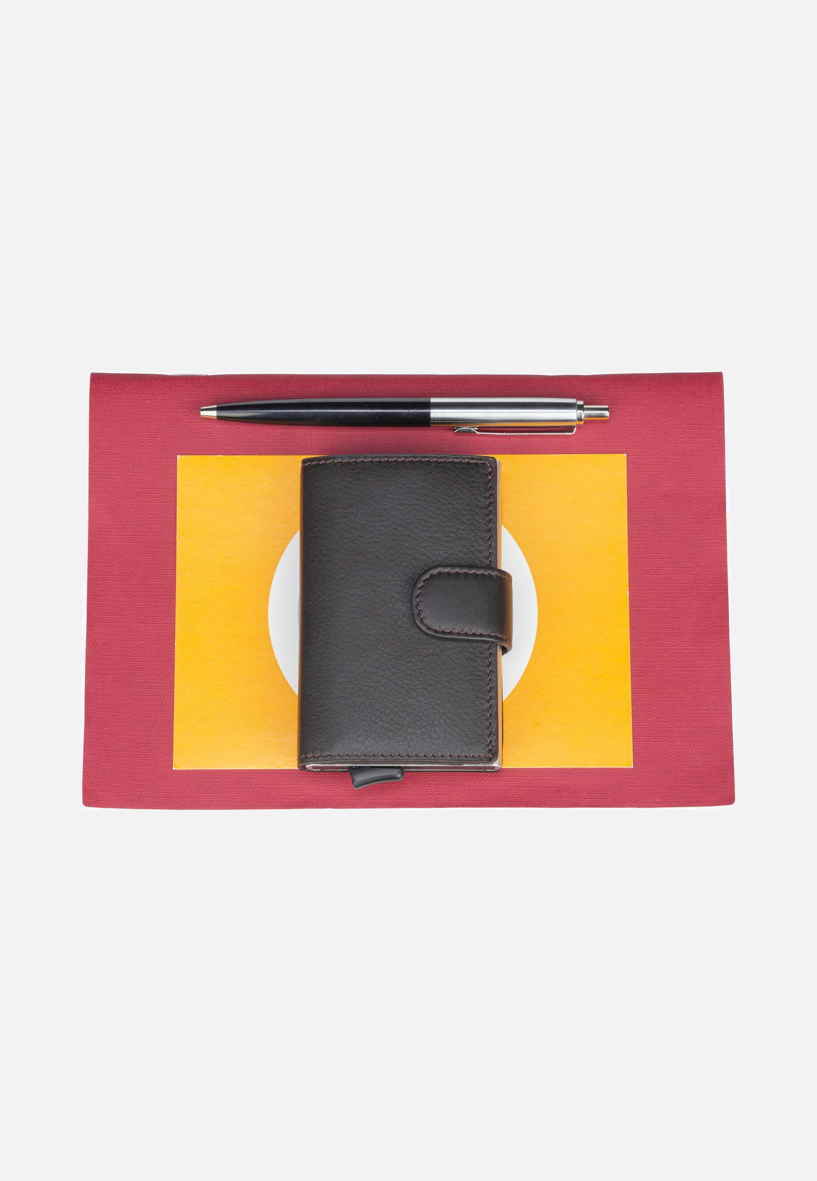 Maître - Bundenbach C Three E-Cage SV8F Dark Brown - Card Holder | Neutral-Image