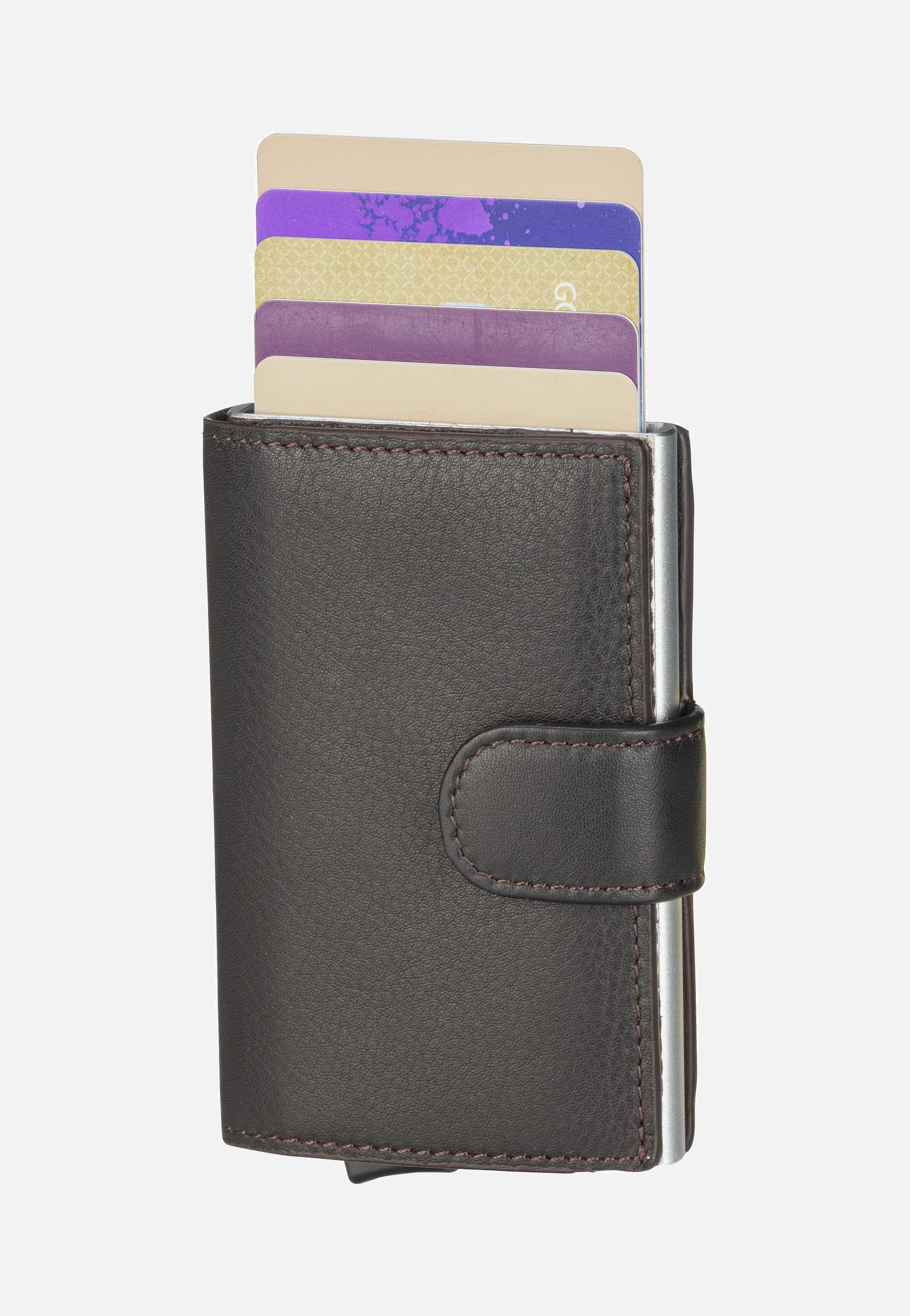 Maître - Bundenbach C Three E-Cage SV8F Dark Brown - Card Holder | Neutral-Image