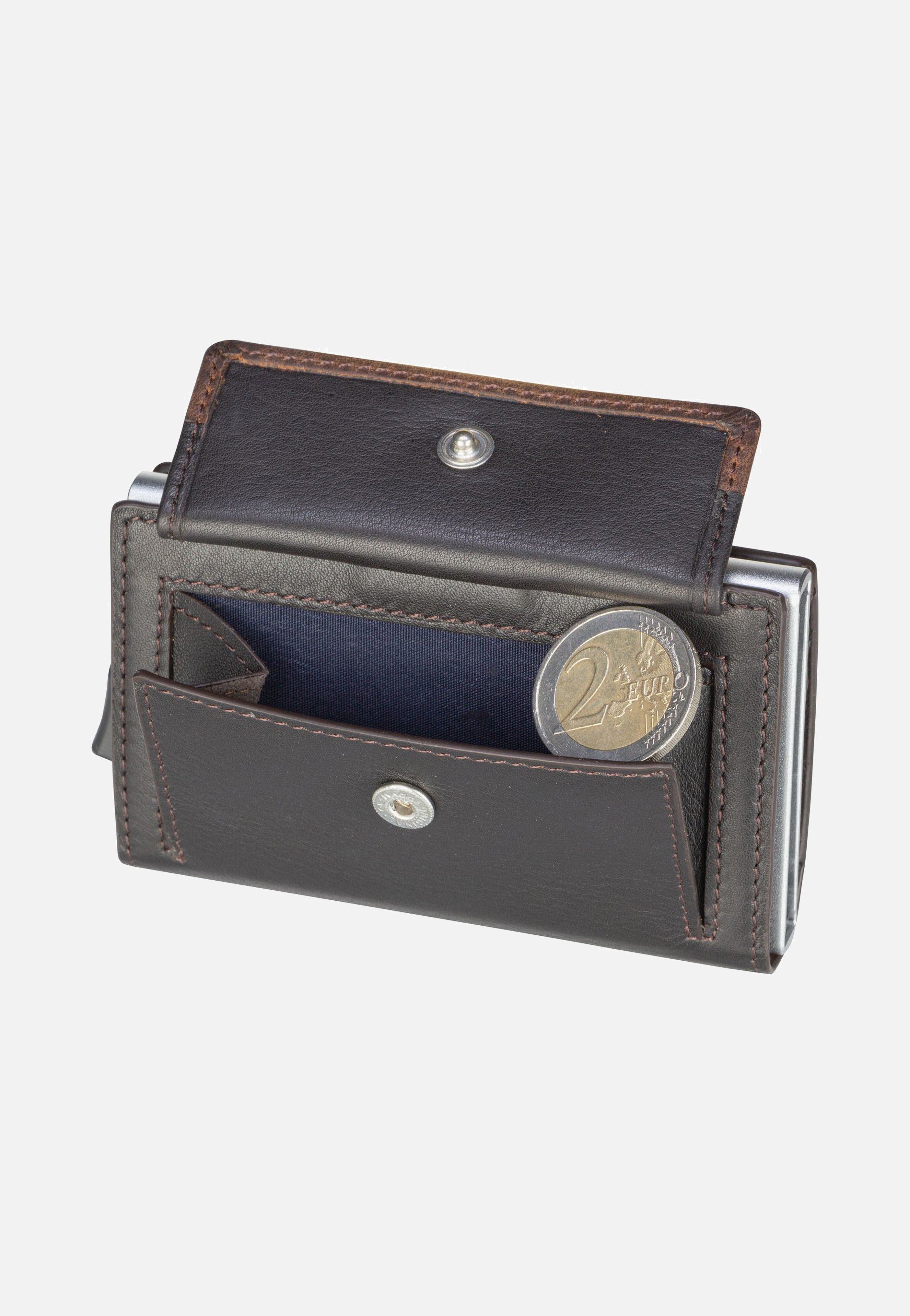 Maître - Bundenbach C Three E-Cage SV8F Dark Brown - Card Holder | Neutral-Image