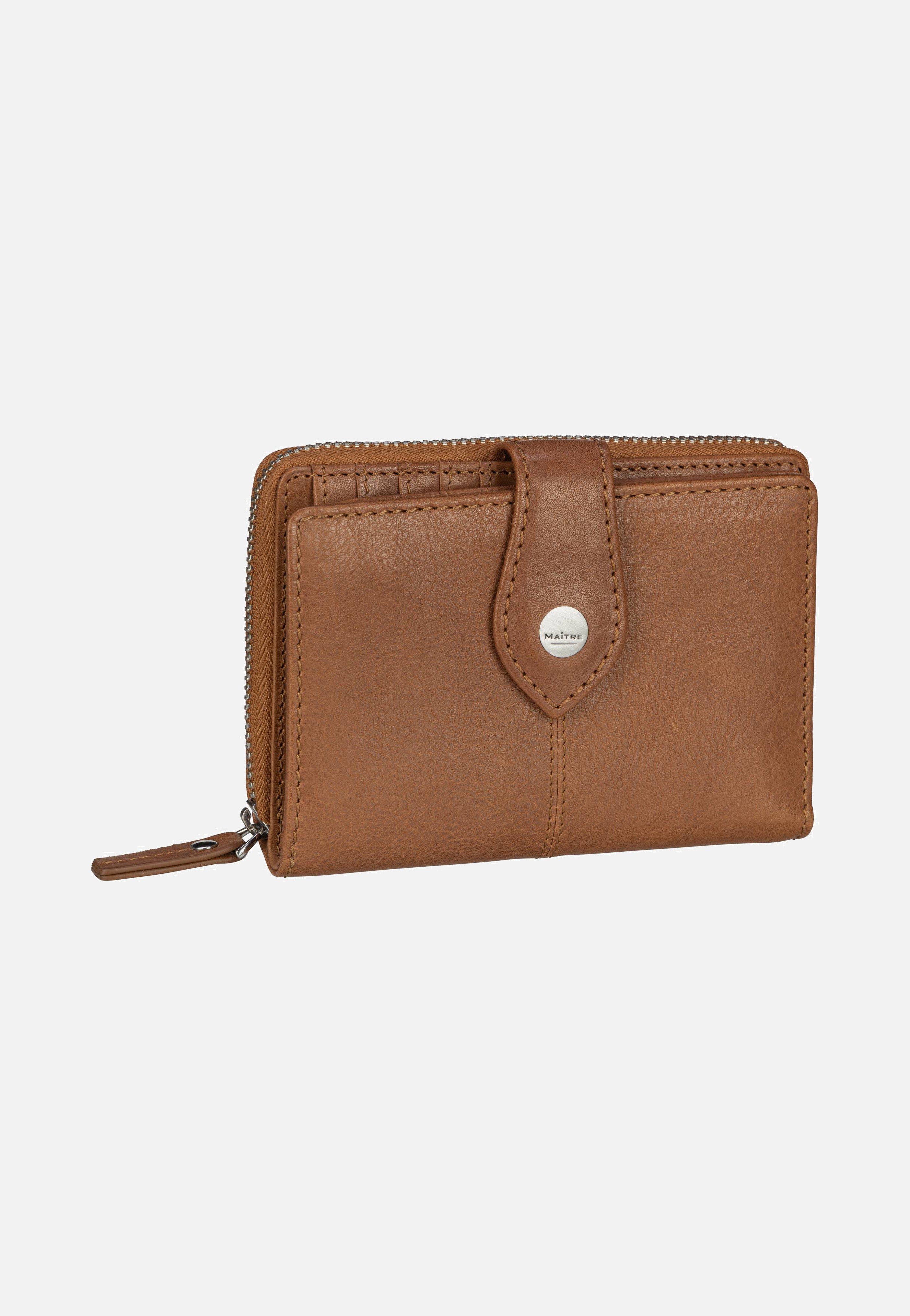 Maître Lemberg Diethilde Purse MH16FZ Cognac Wallet