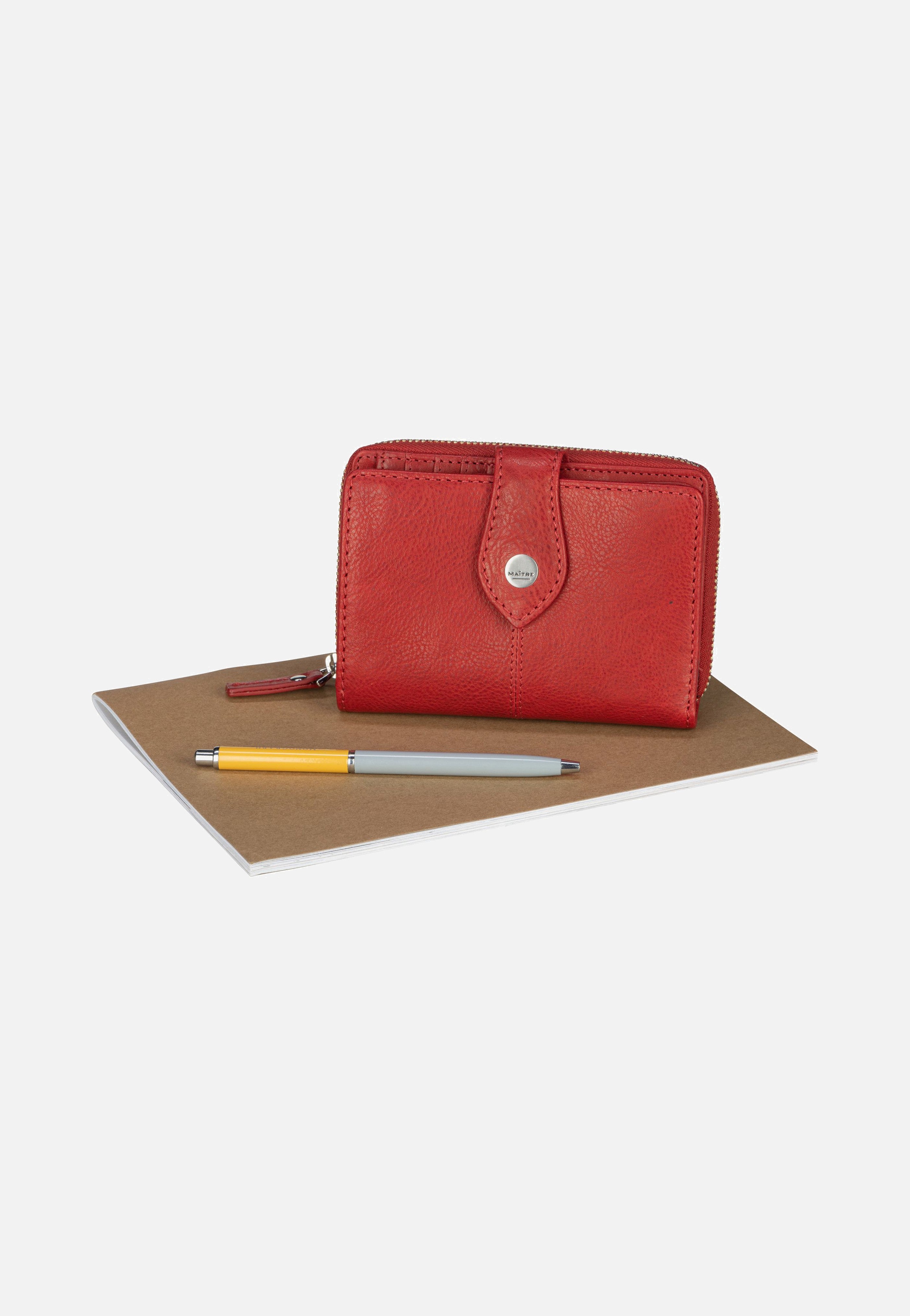 Maître Lemberg Diethilde Purse MH16FZ Red Wallet