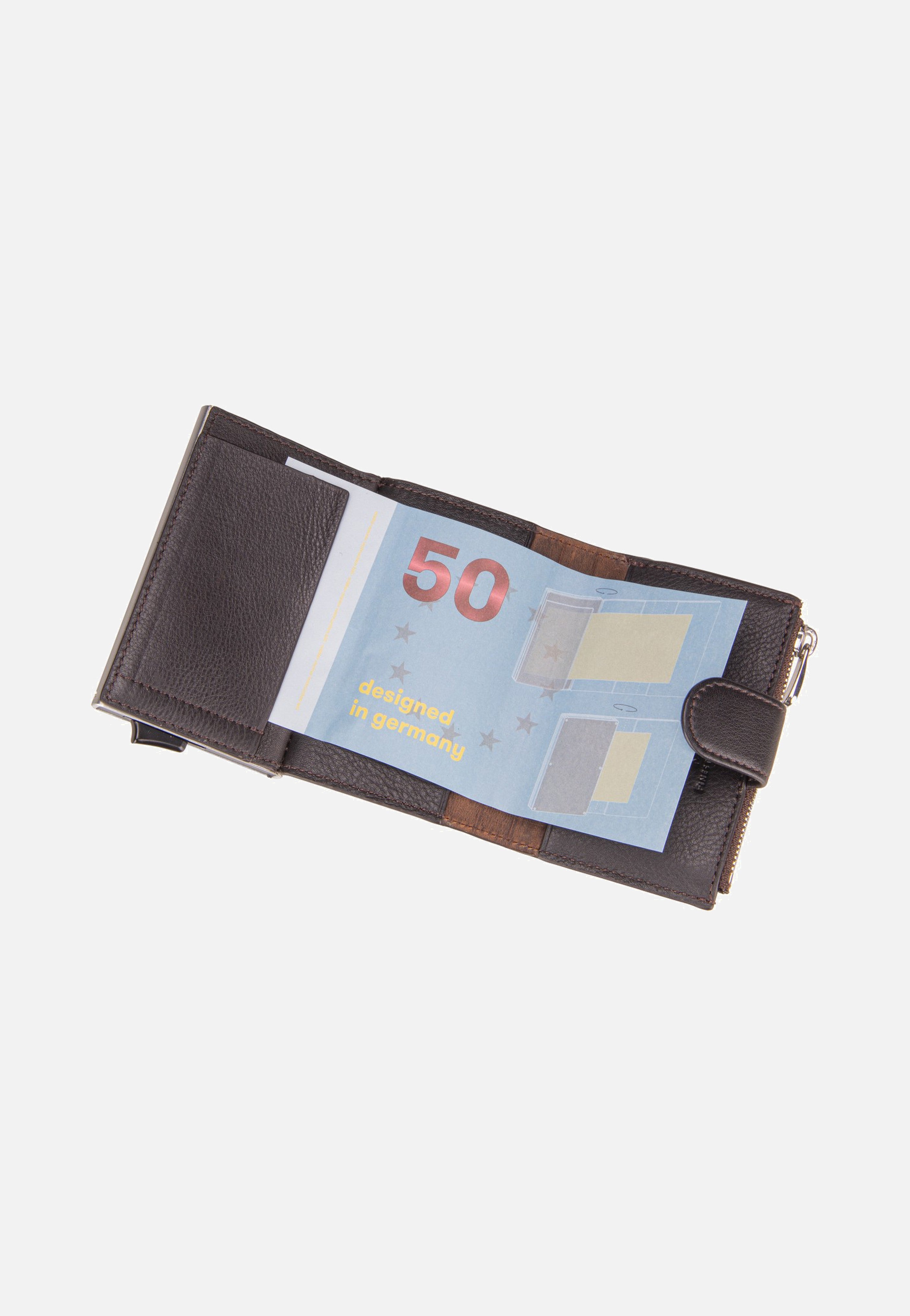 Maître Bundenbach C-Four E-Cage Sv8 Darkbrown Wallet