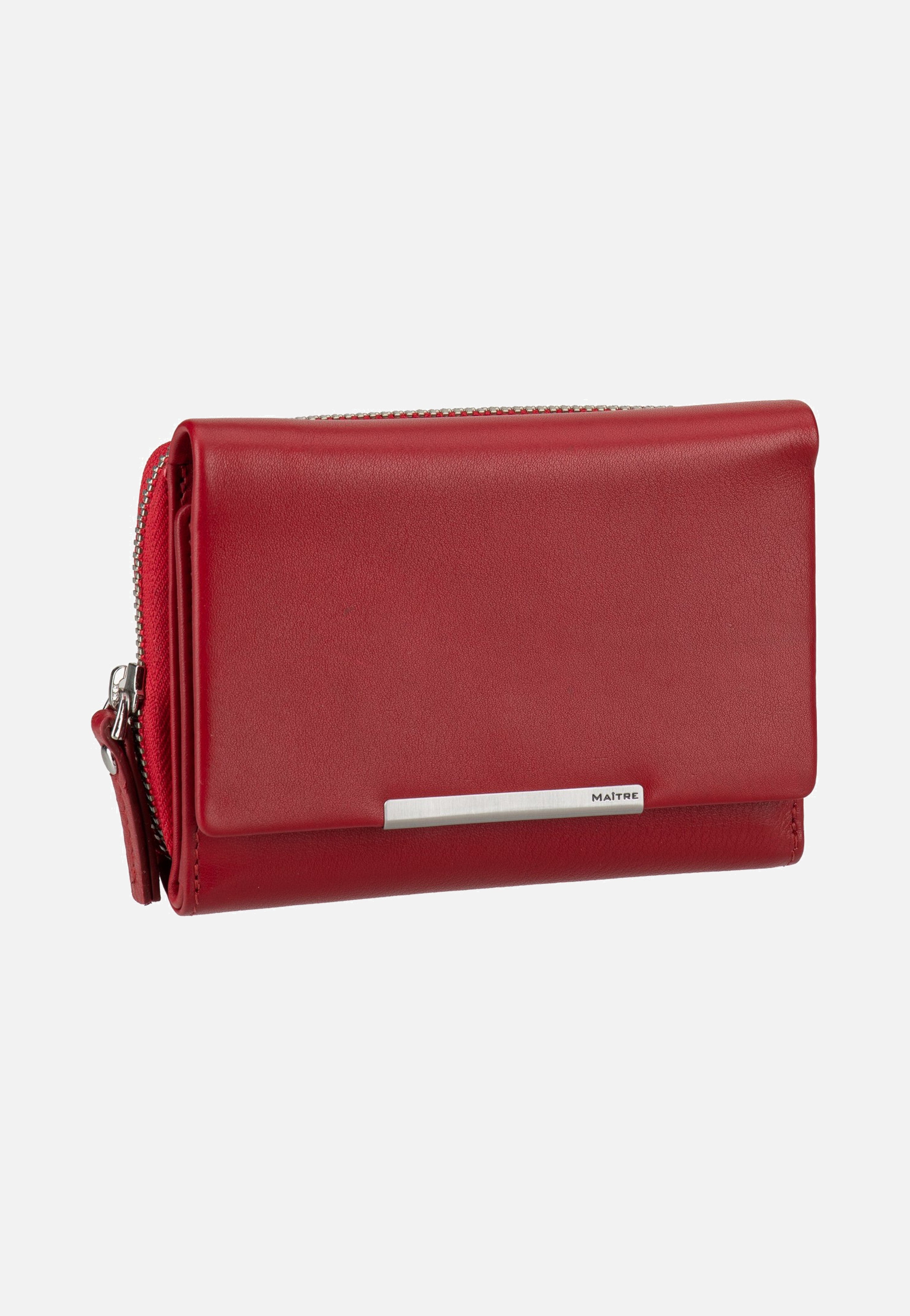 Maître Belg Dagrete SH6FZ Red Wallet