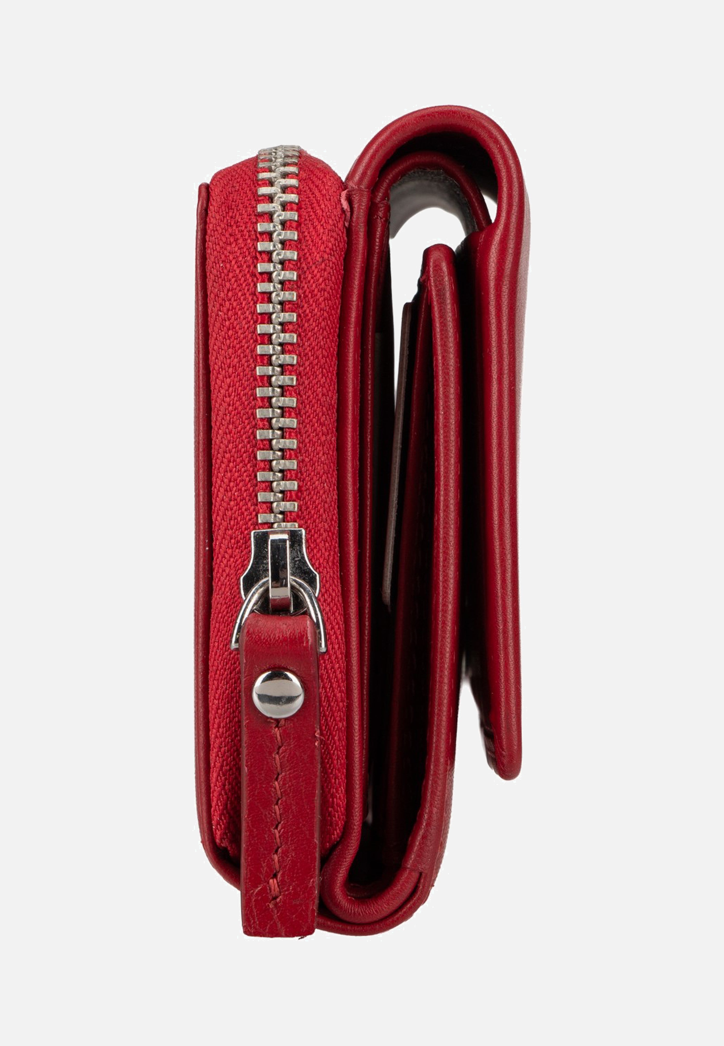 Maître Belg Dagrete SH6FZ Red Wallet