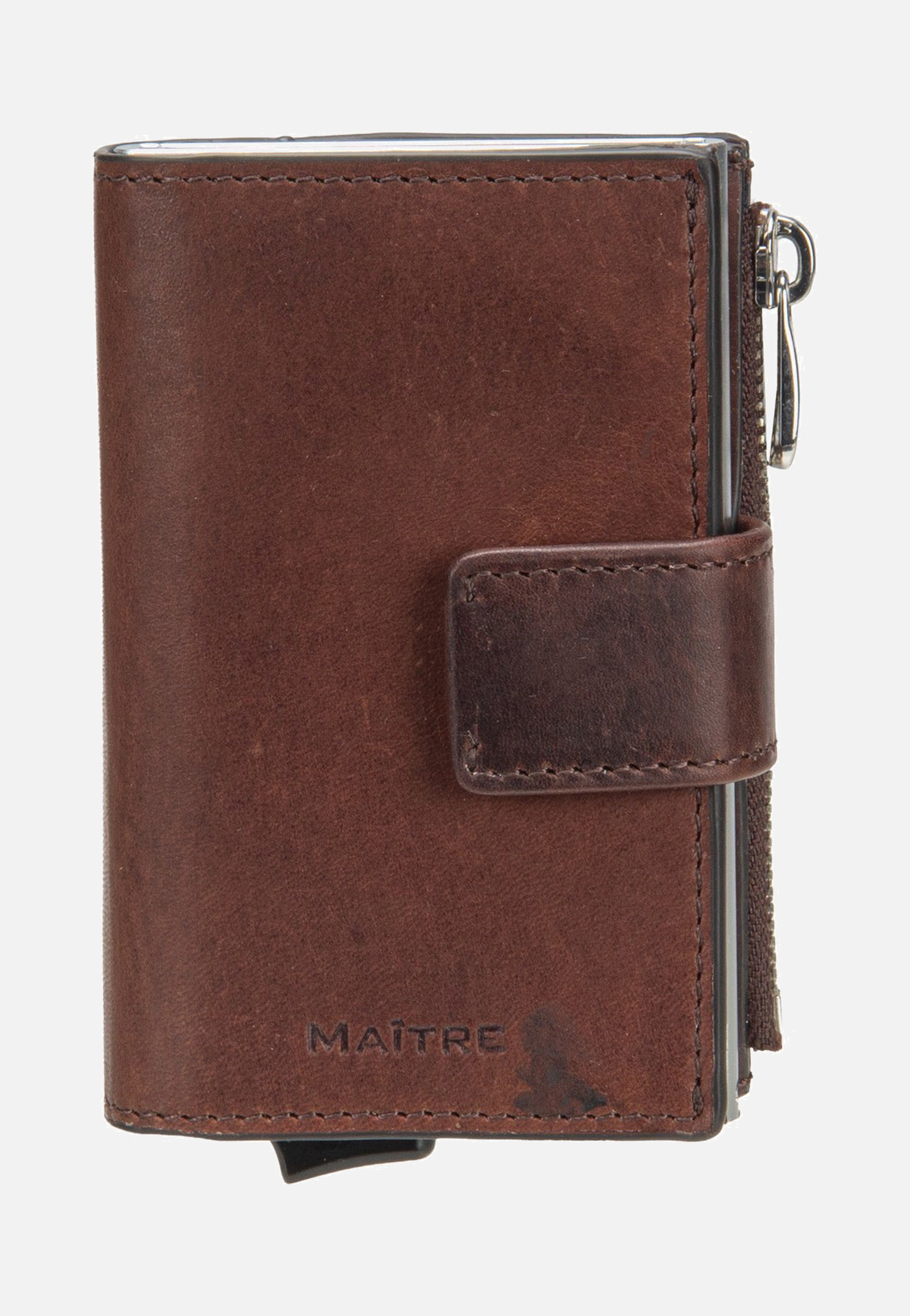Maître Birkheim C-Four E-Cage SV8 Darkbrown Wallet