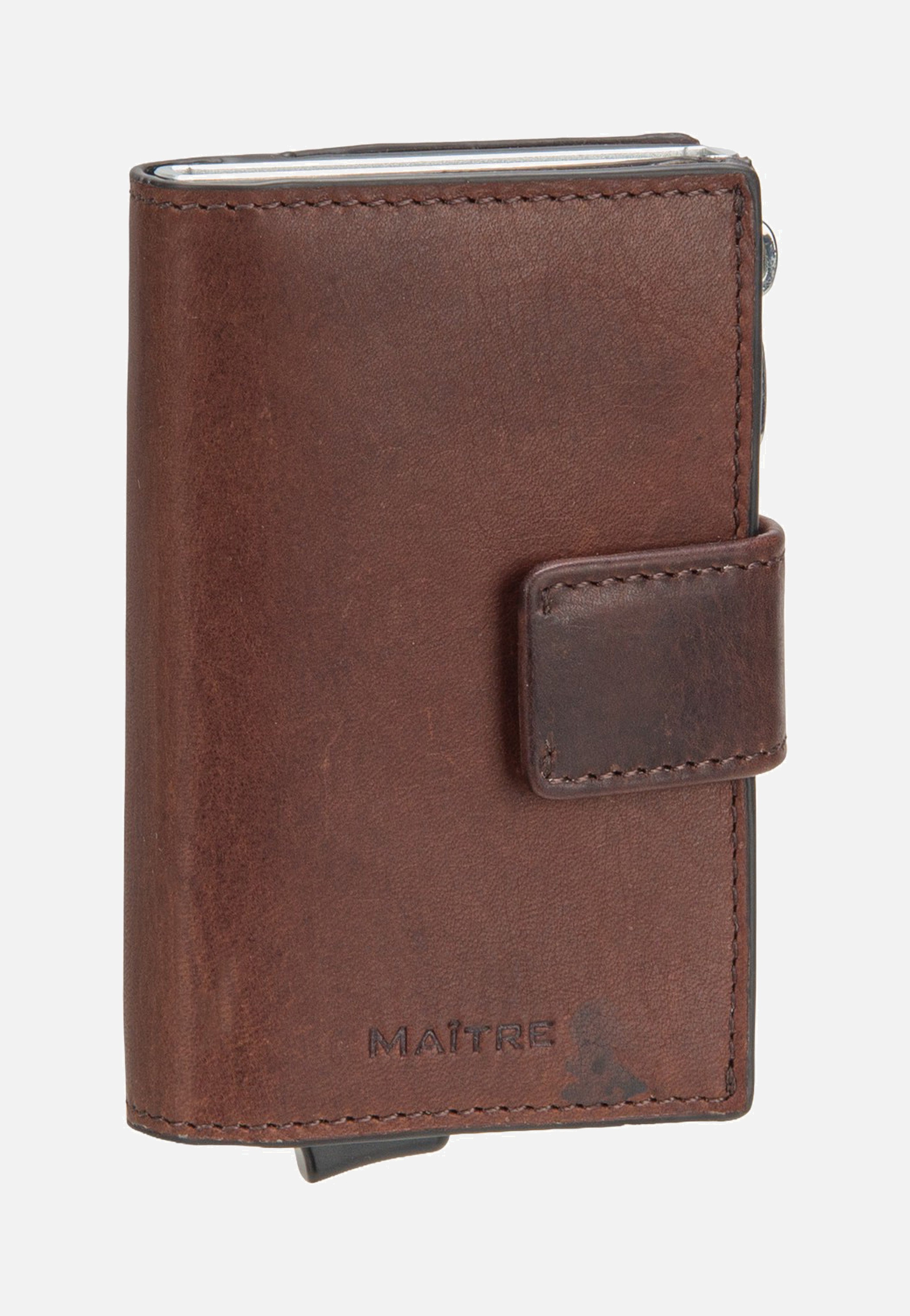 Maître Birkheim C-Four E-Cage SV8 Darkbrown Wallet