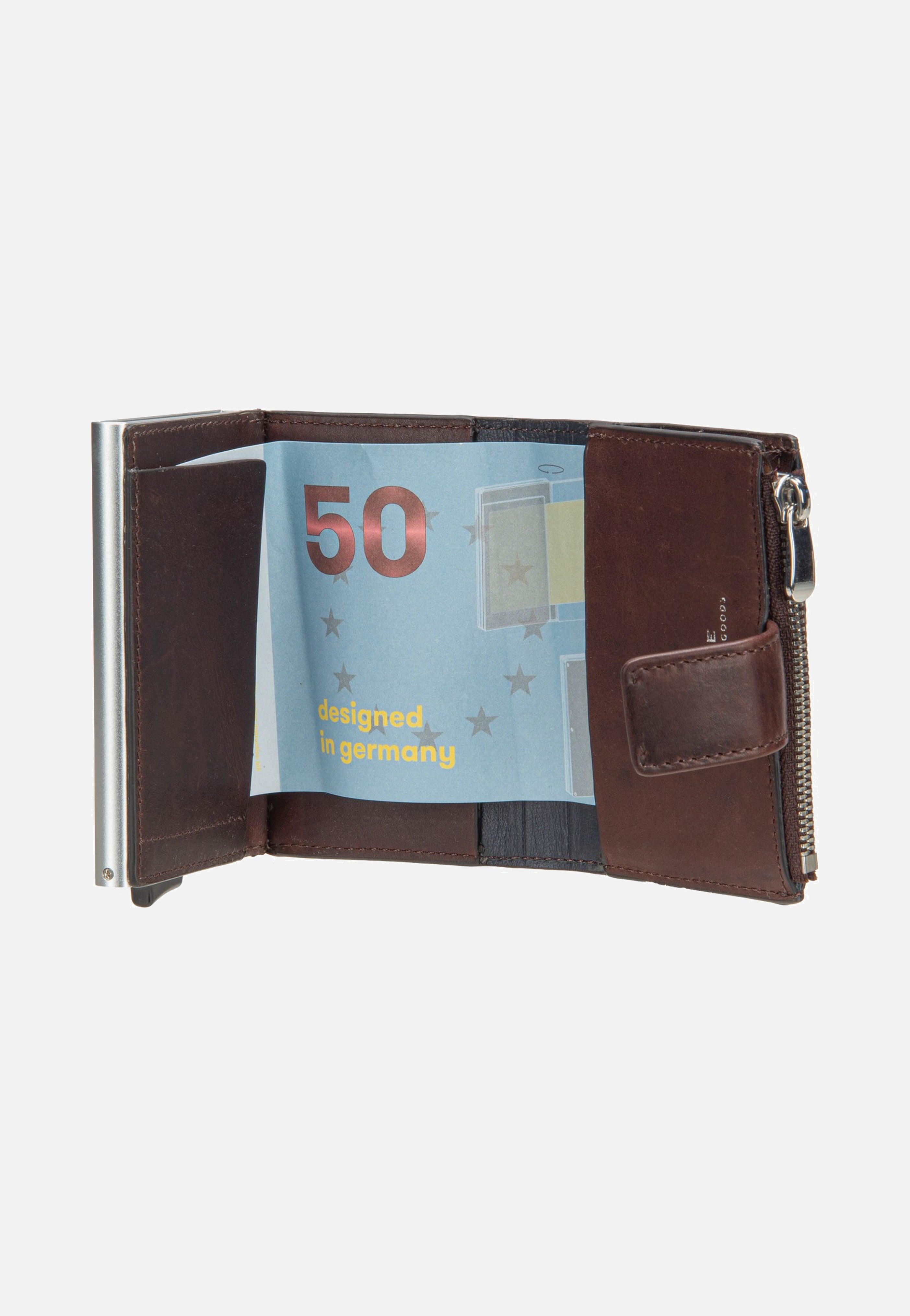 Maître Birkheim C-Four E-Cage SV8 Darkbrown Wallet