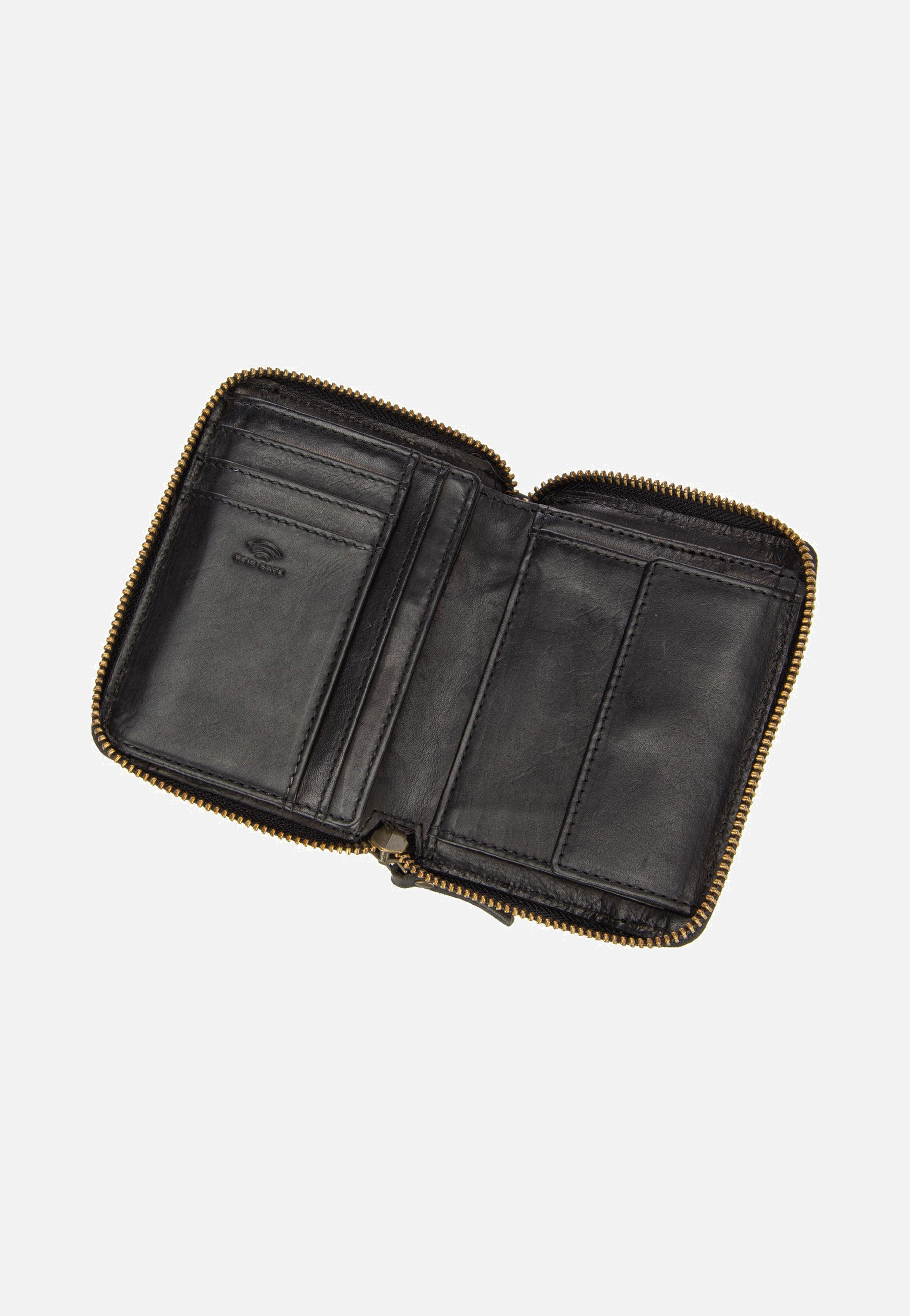 Maître Forst Dacia Purse MH6Z Black Wallet