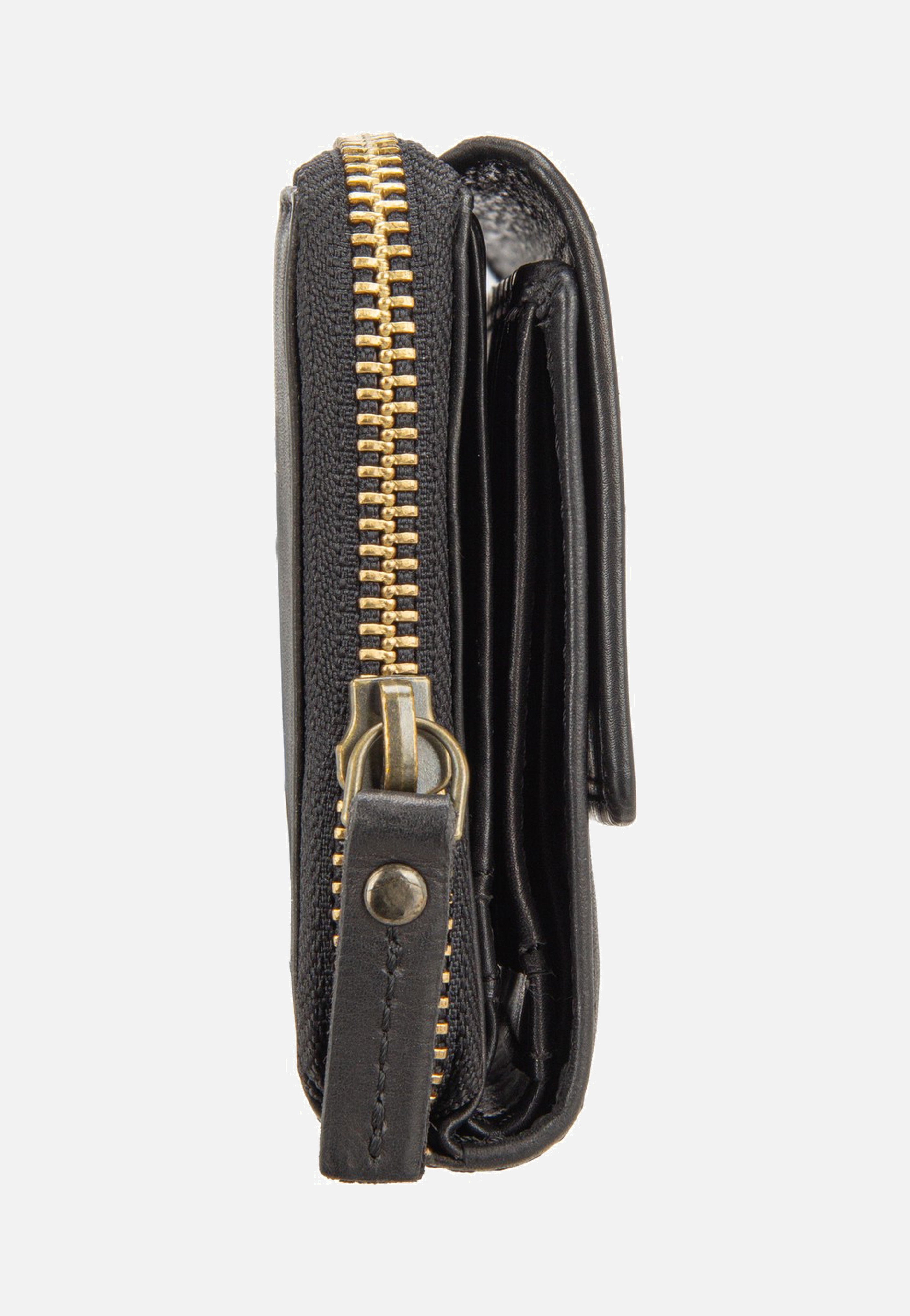 Maître Forst Dagrete Purse MH14FZ Black Wallet