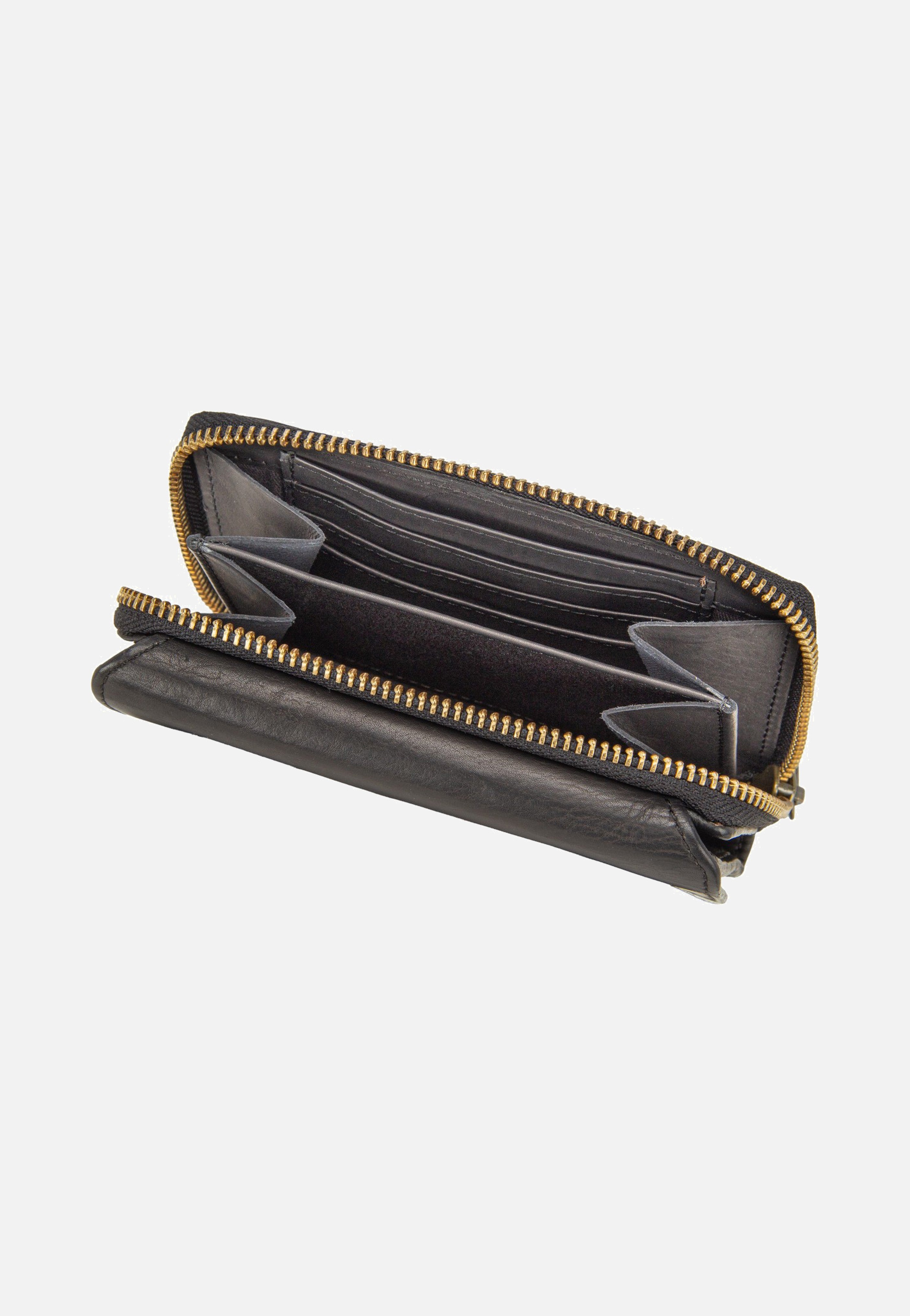 Maître Forst Dagrete Purse MH14FZ Black Wallet