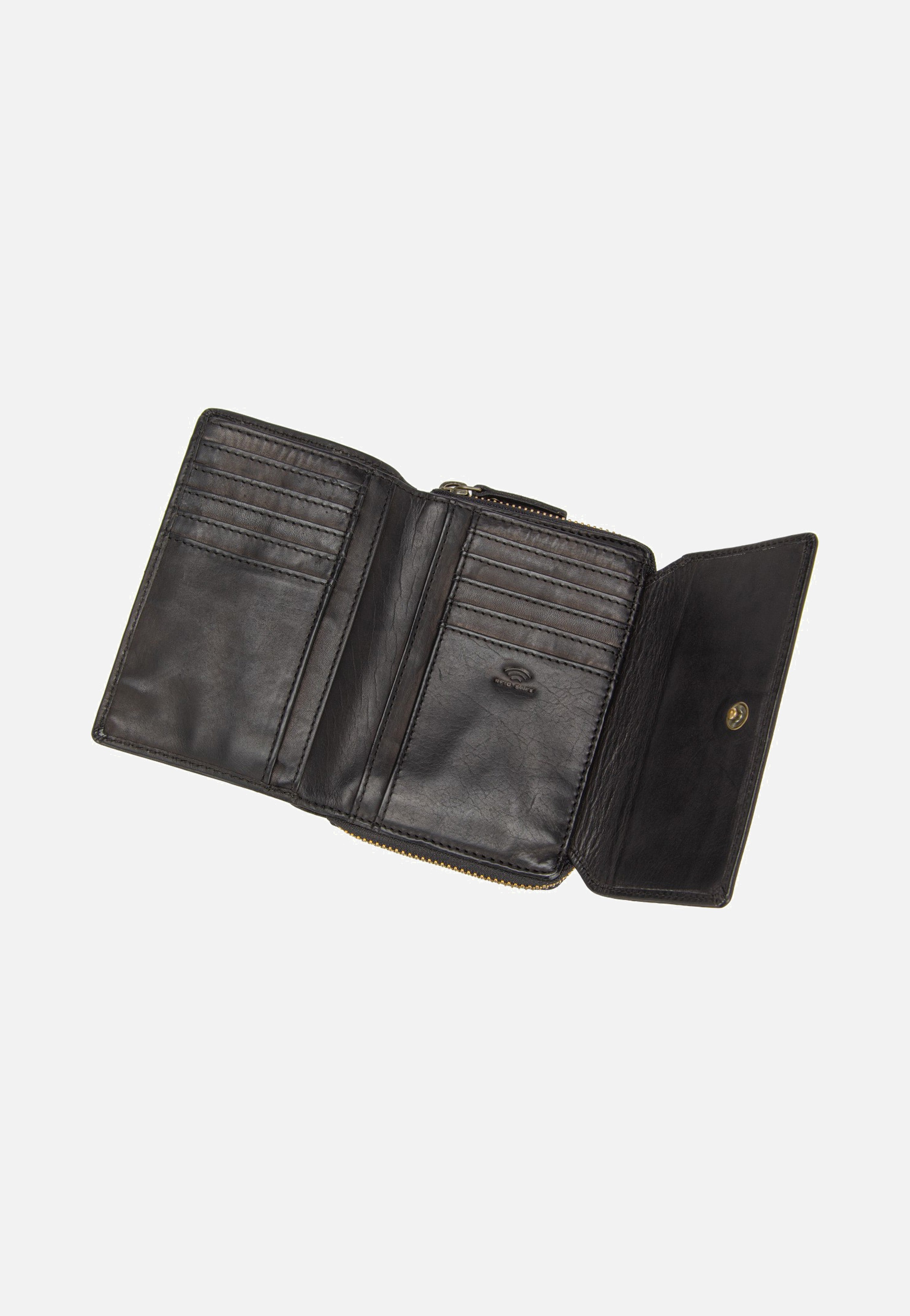 Maître Forst Dagrete Purse MH14FZ Black Wallet