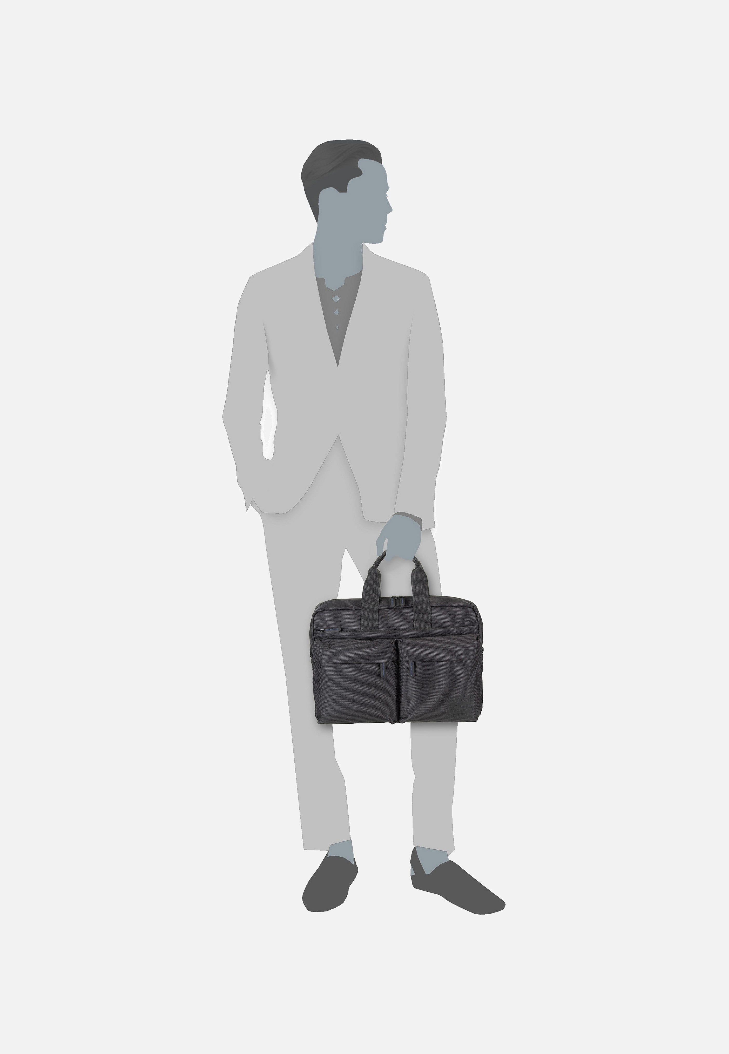 Mandarina Duck - District KPC01 Black Ink - Briefcase | Neutral-Image
