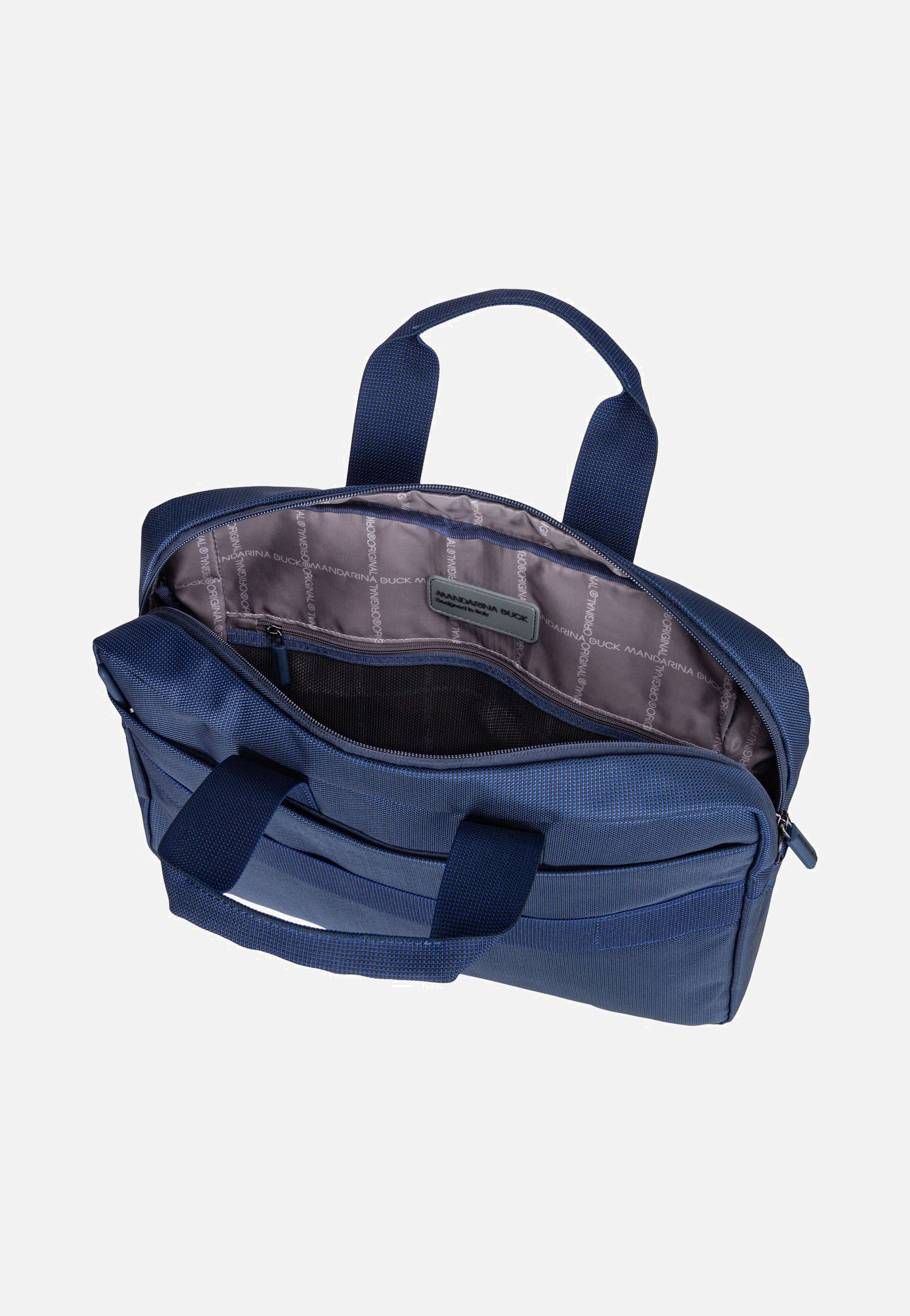 Mandarina Duck - District KPC01 Dress Blue - Briefcase | Neutral-Image