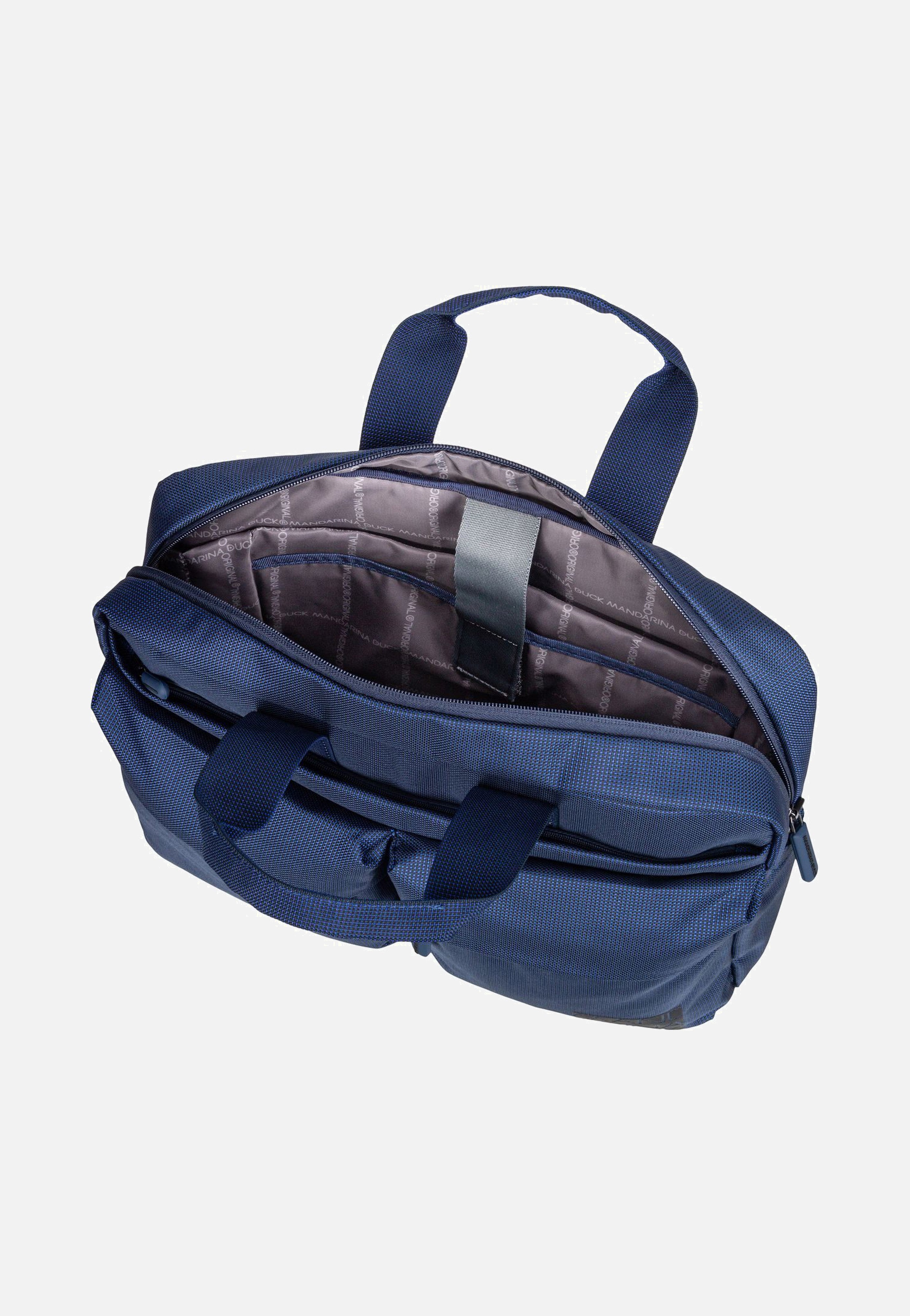 Mandarina Duck - District KPC01 Dress Blue - Briefcase | Neutral-Image