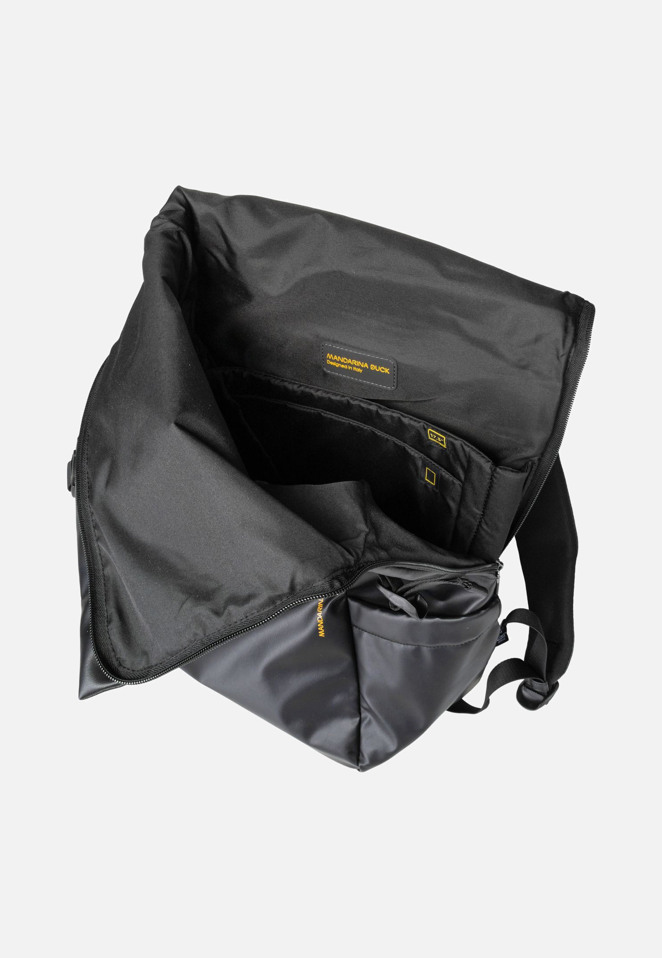 Mandarina Duck Eco Coated OST09 Black Backpack