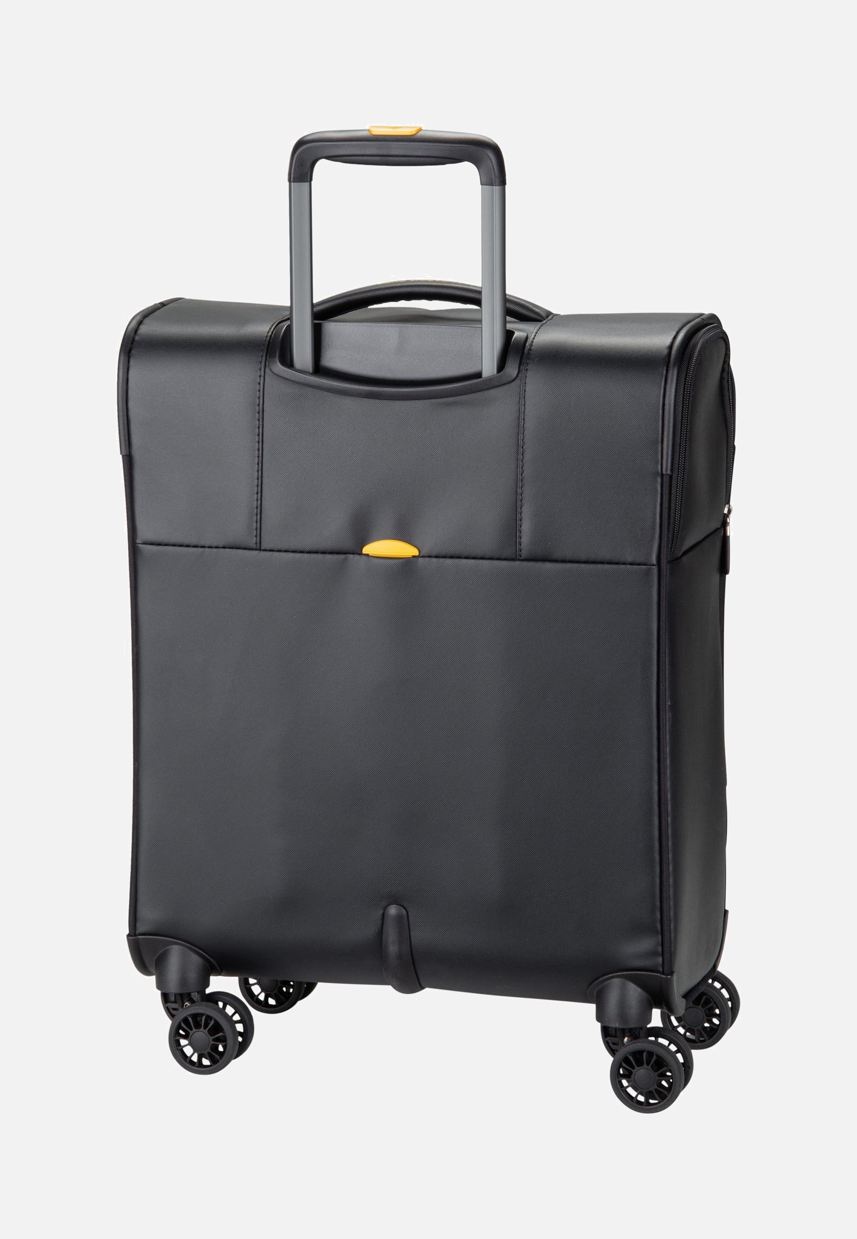 Mandarina Duck Eco Coated OSV01 Black Suitcase