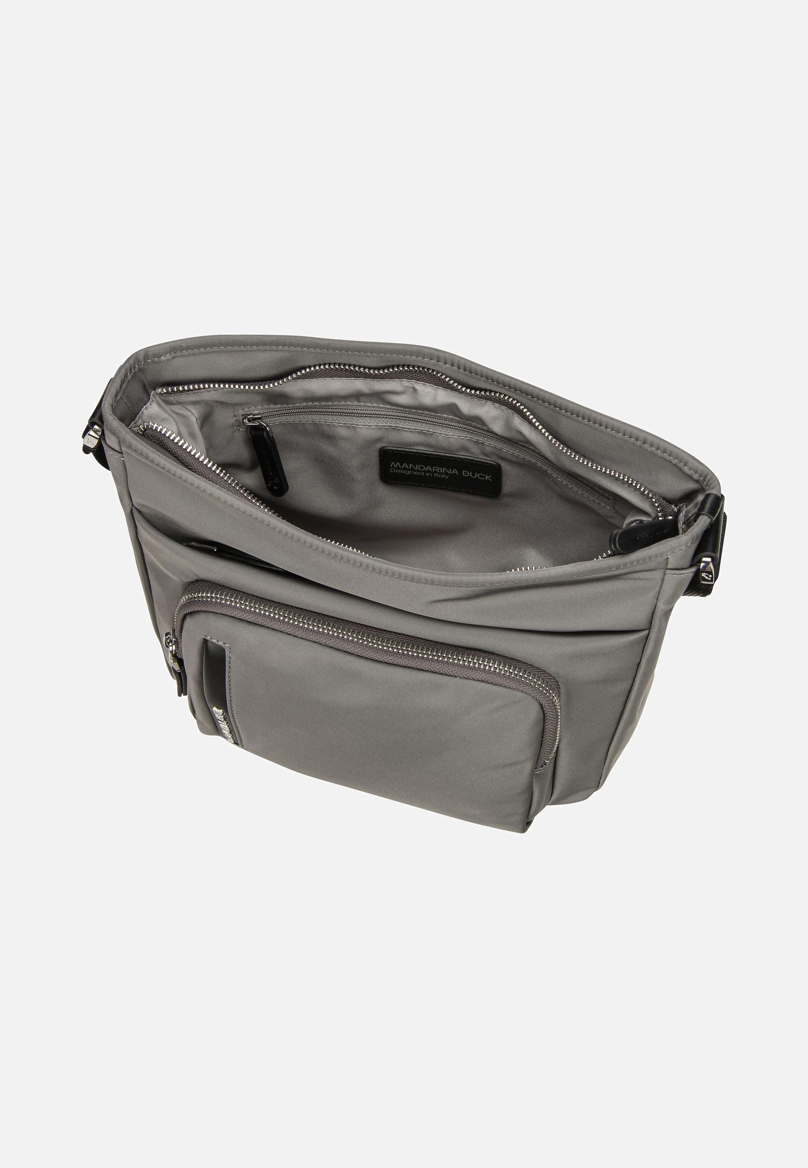 Mandarina Duck Hunter VCT45 Smoked Pearl Crossbody Bag