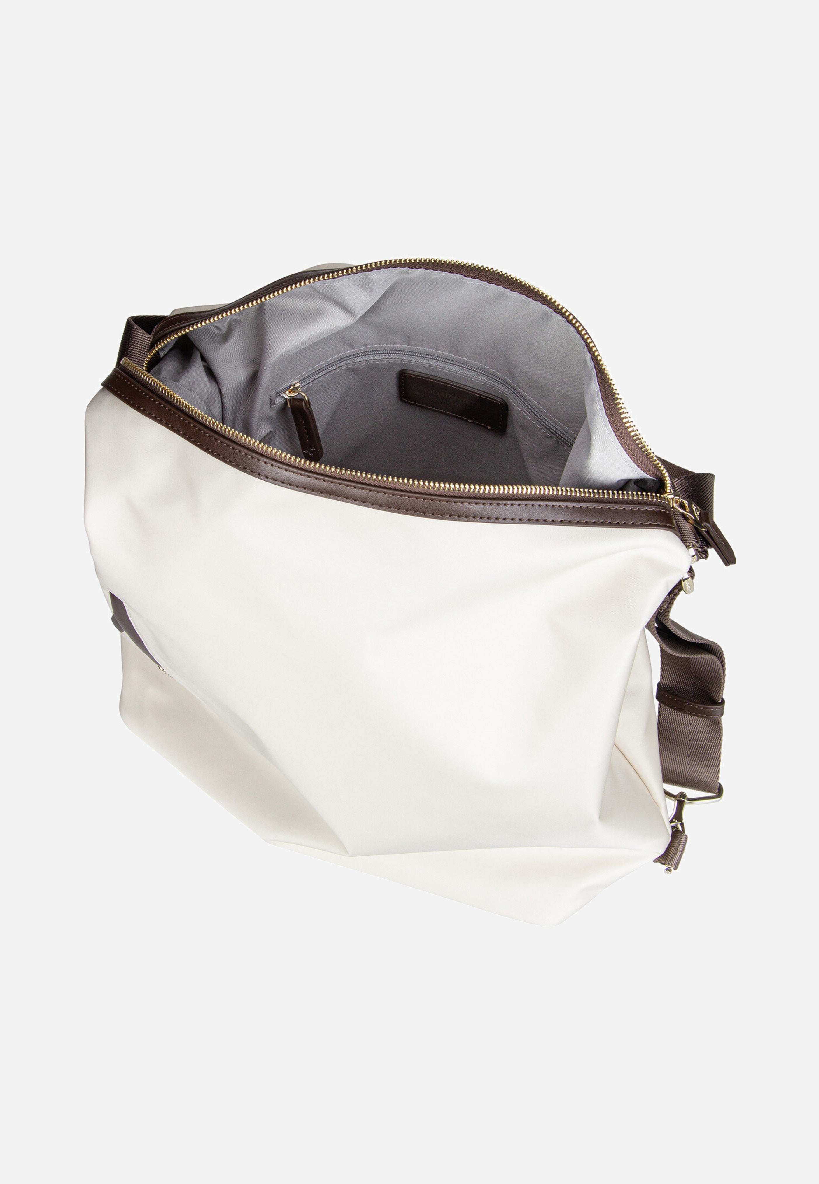 Mandarina Duck - Hunter Hobo VCT10 Whitecap Gray - Backpack | Women-Image