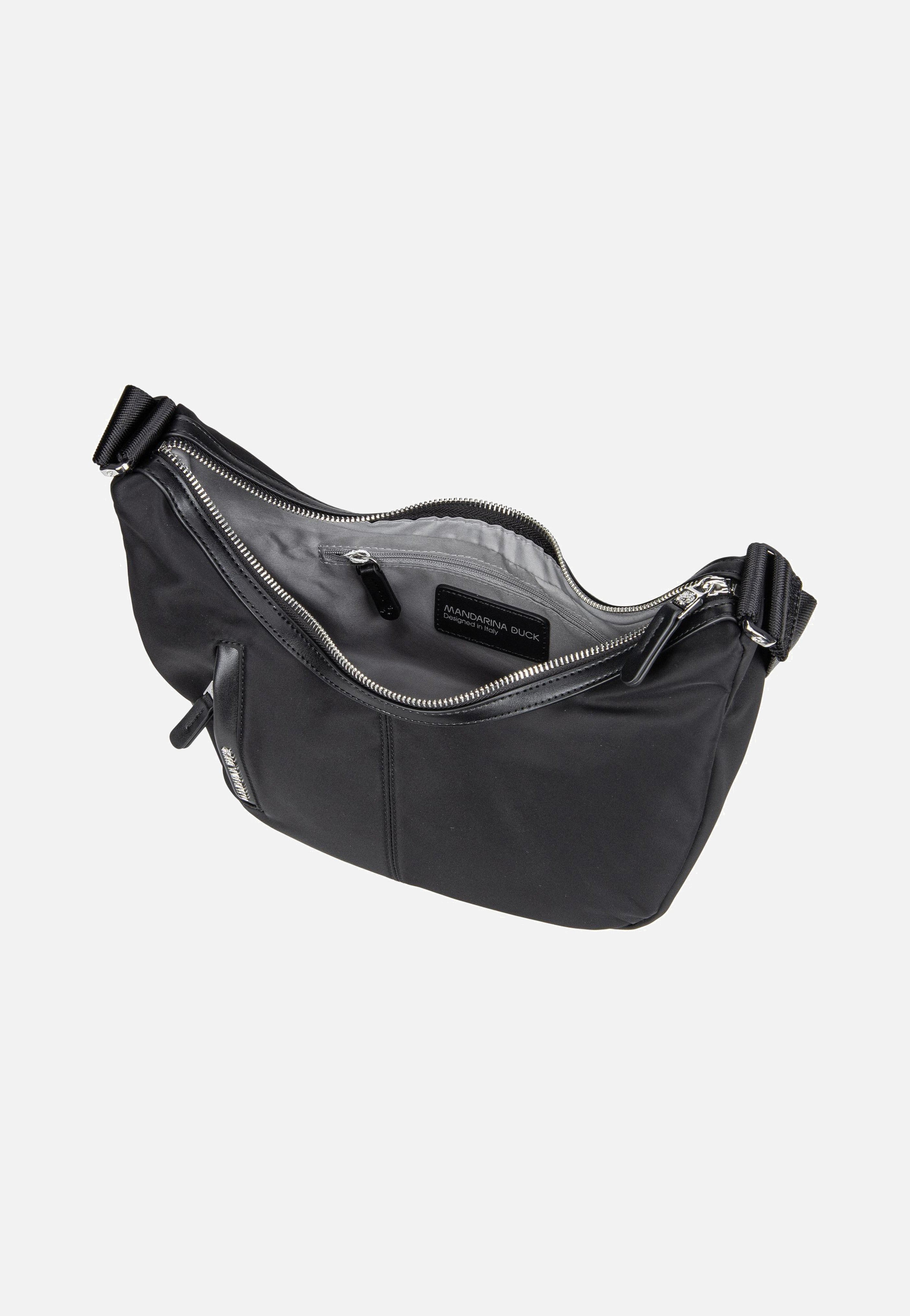 Mandarina Duck Hunter Hobo VCT47 Black Crossbody Bag