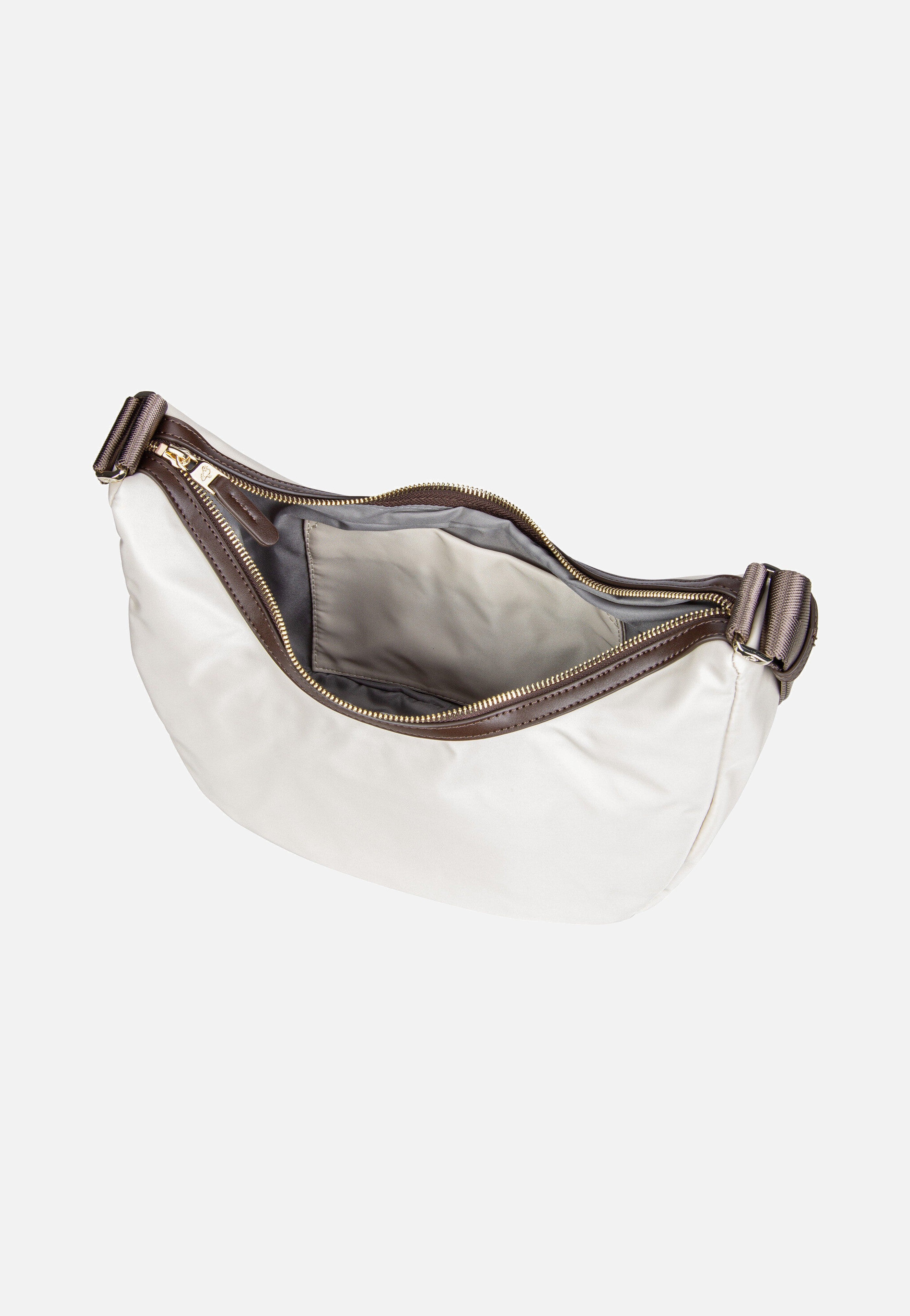 Mandarina Duck Hunter Hobo VCT47 Whitecap Gray Crossbody Bag