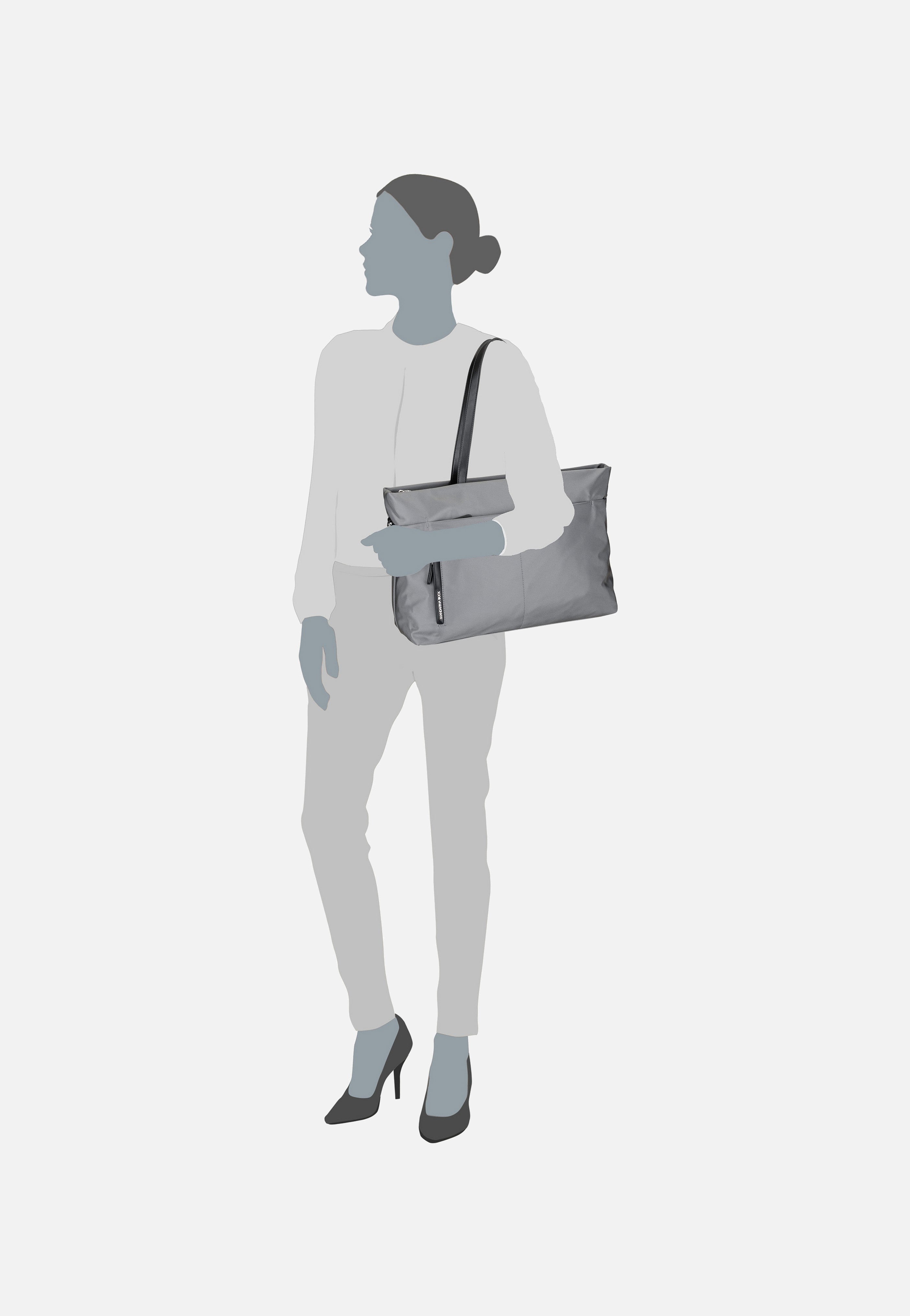 Mandarina Duck - Hunter PC VCT42 Smoked Pearl - Shopper | Women-Image