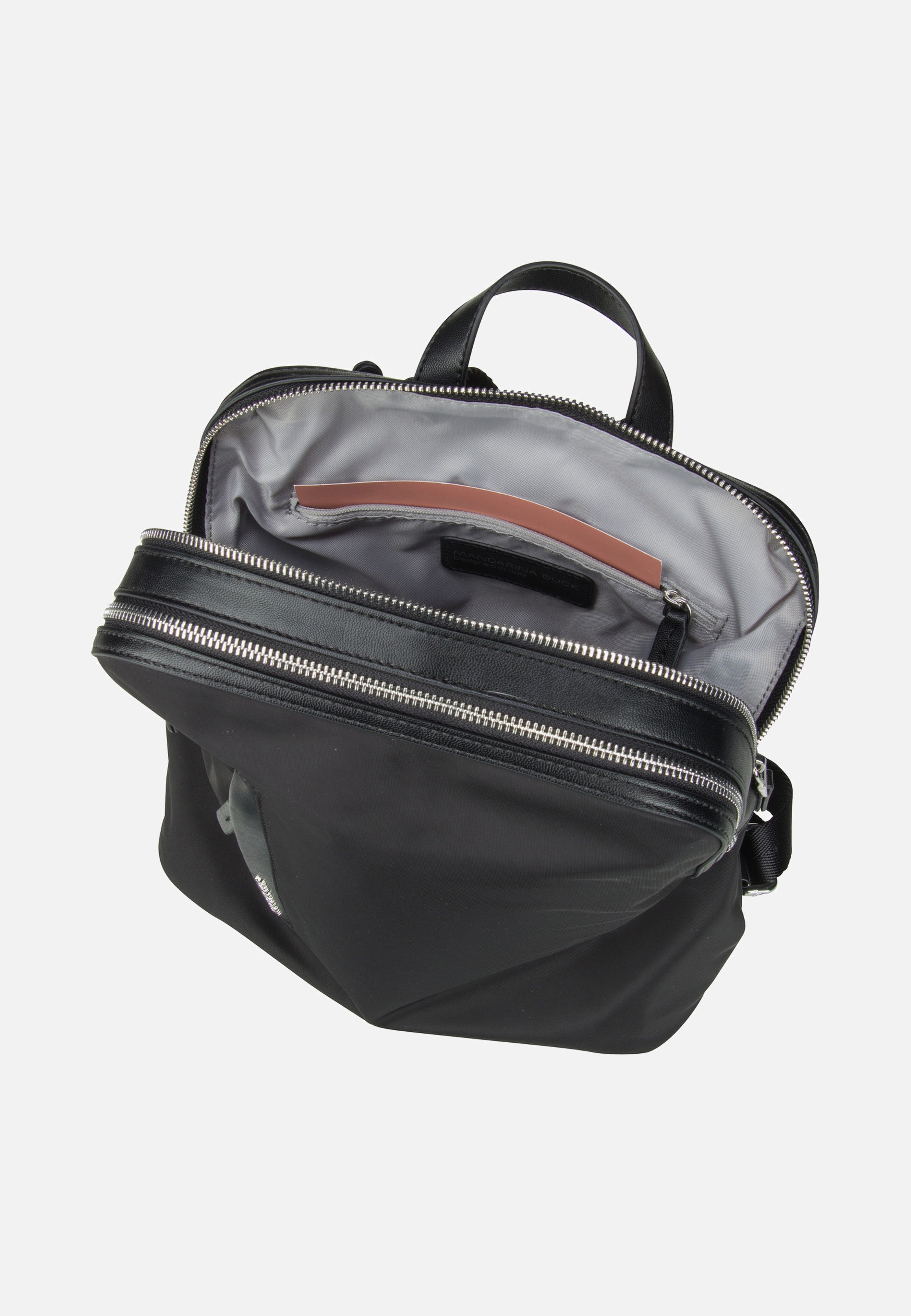 Mandarina Duck - Hunter Small VCT08 Black - Backpack | Women-Image