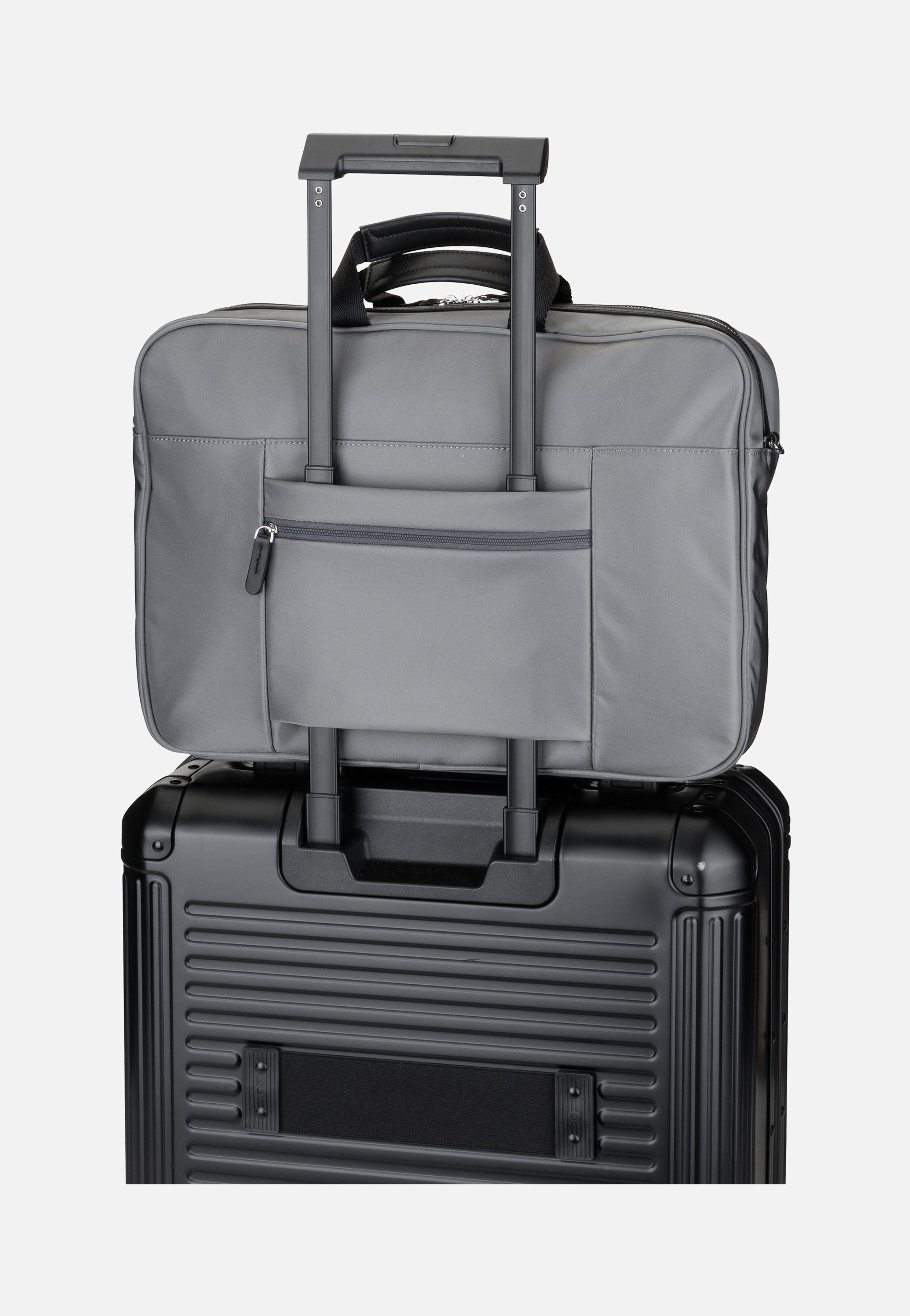 Mandarina Duck - Hunter Urban Briefcase HWC02 Smoked Pearl - Briefcase | Neutral-Image