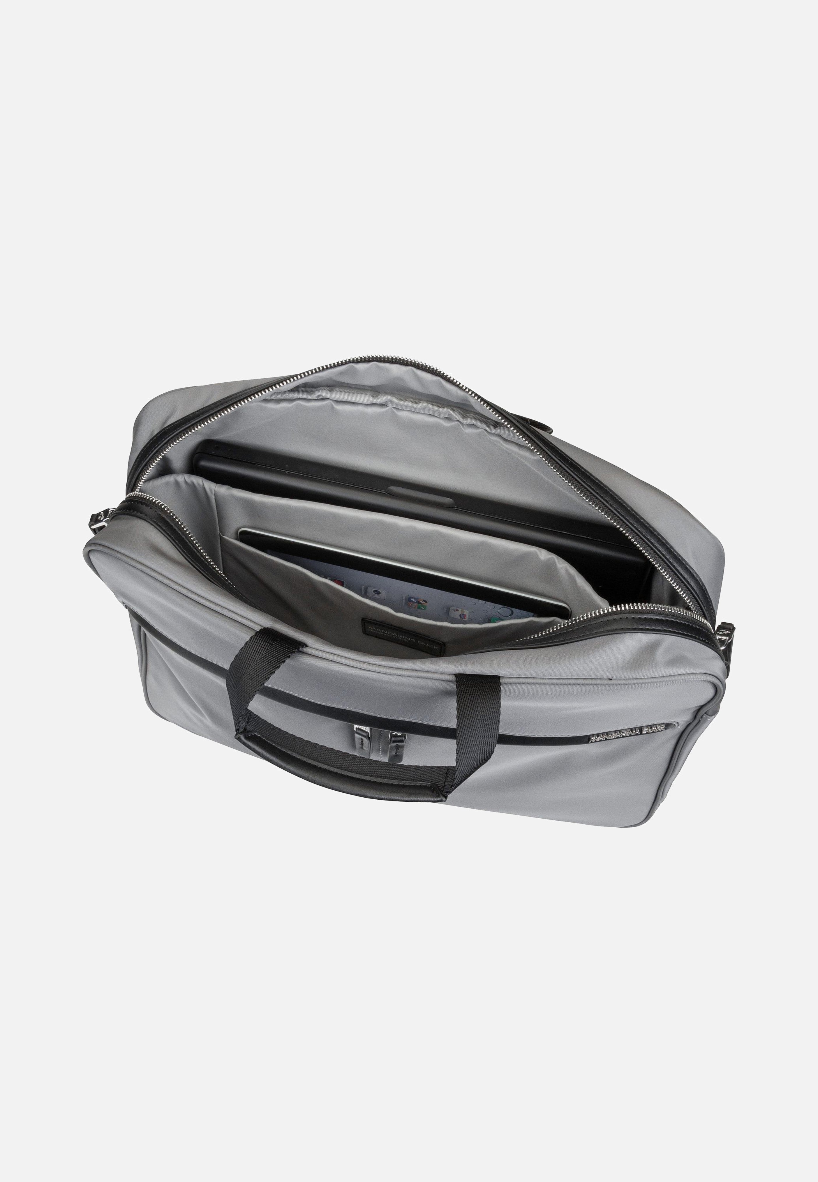 Mandarina Duck - Hunter Urban Briefcase HWC02 Smoked Pearl - Briefcase | Neutral-Image