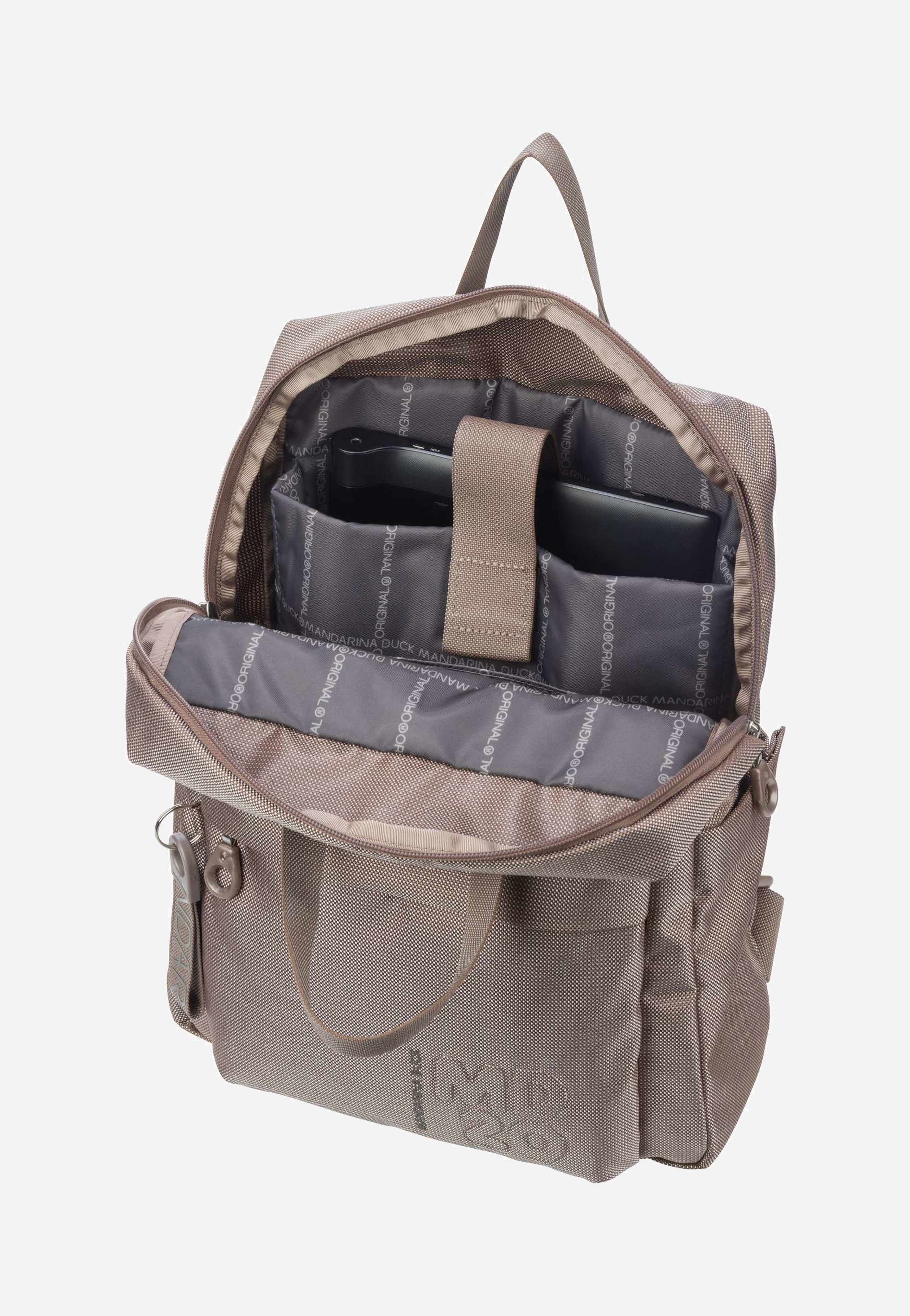 Mandarina Duck - MD20 QMT17 Taupe - Backpack | Women-Image
