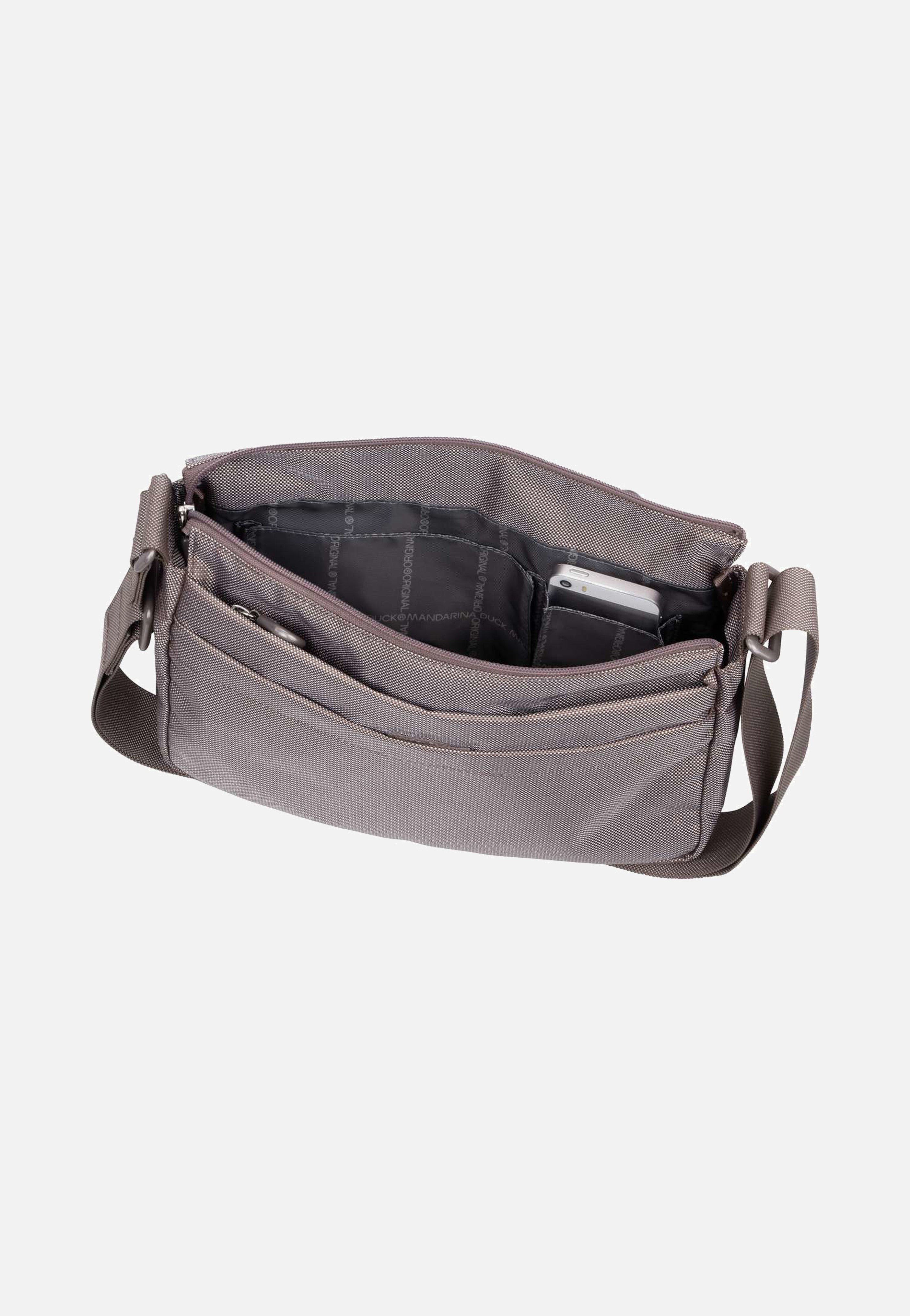 Mandarina Duck MD20 QMTX5 Taupe Crossbody Bag