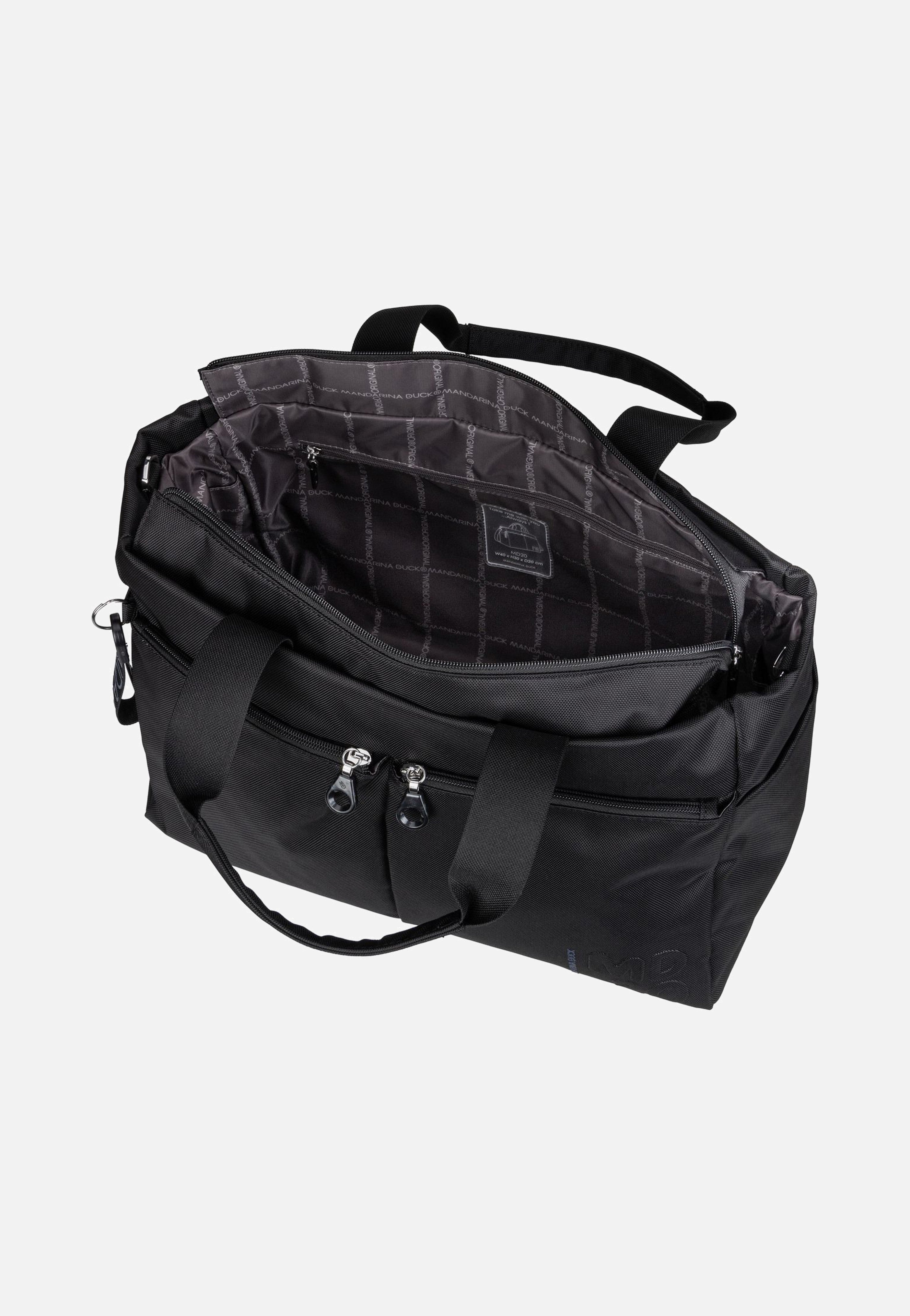 Mandarina Duck - MD20 Duffle QMB02 Black - Weekender | Women-Image