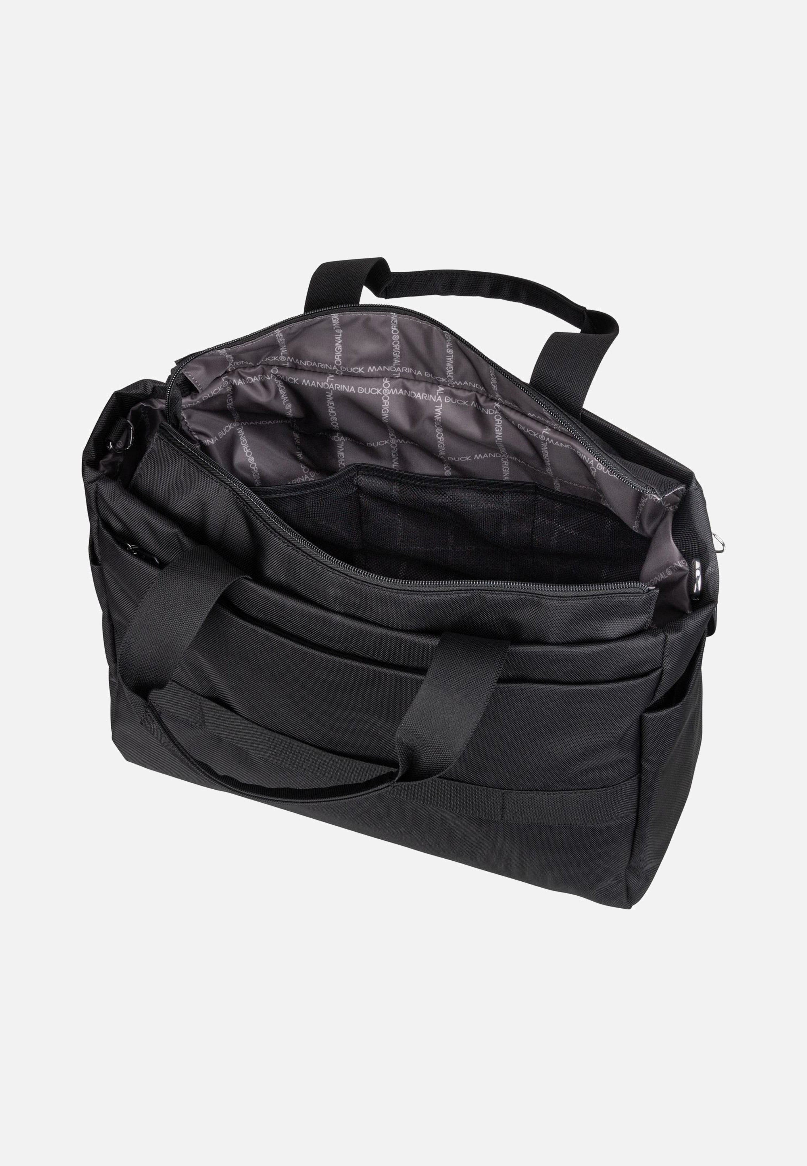 Mandarina Duck - MD20 Duffle QMB02 Black - Weekender | Women-Image