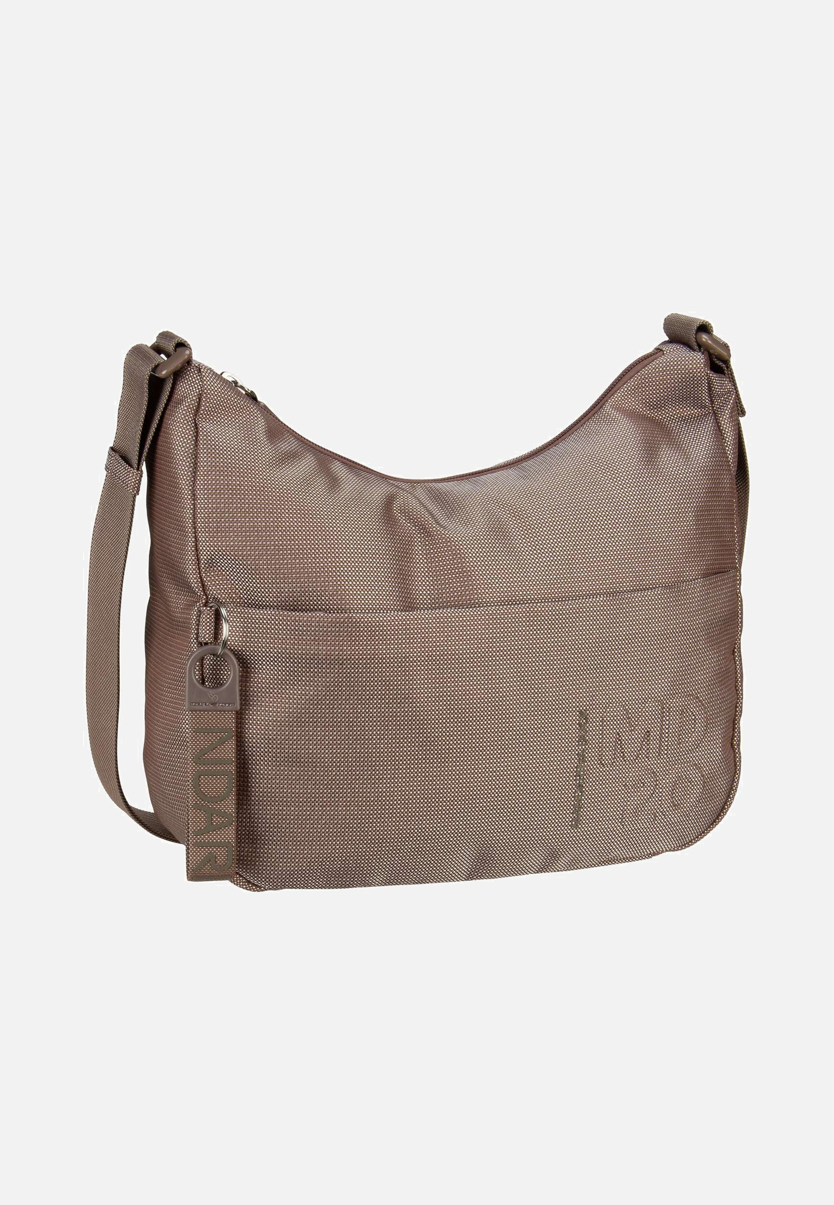Mandarina Duck MD20 Medium Hobo QMT37 Taupe Hobo Bag