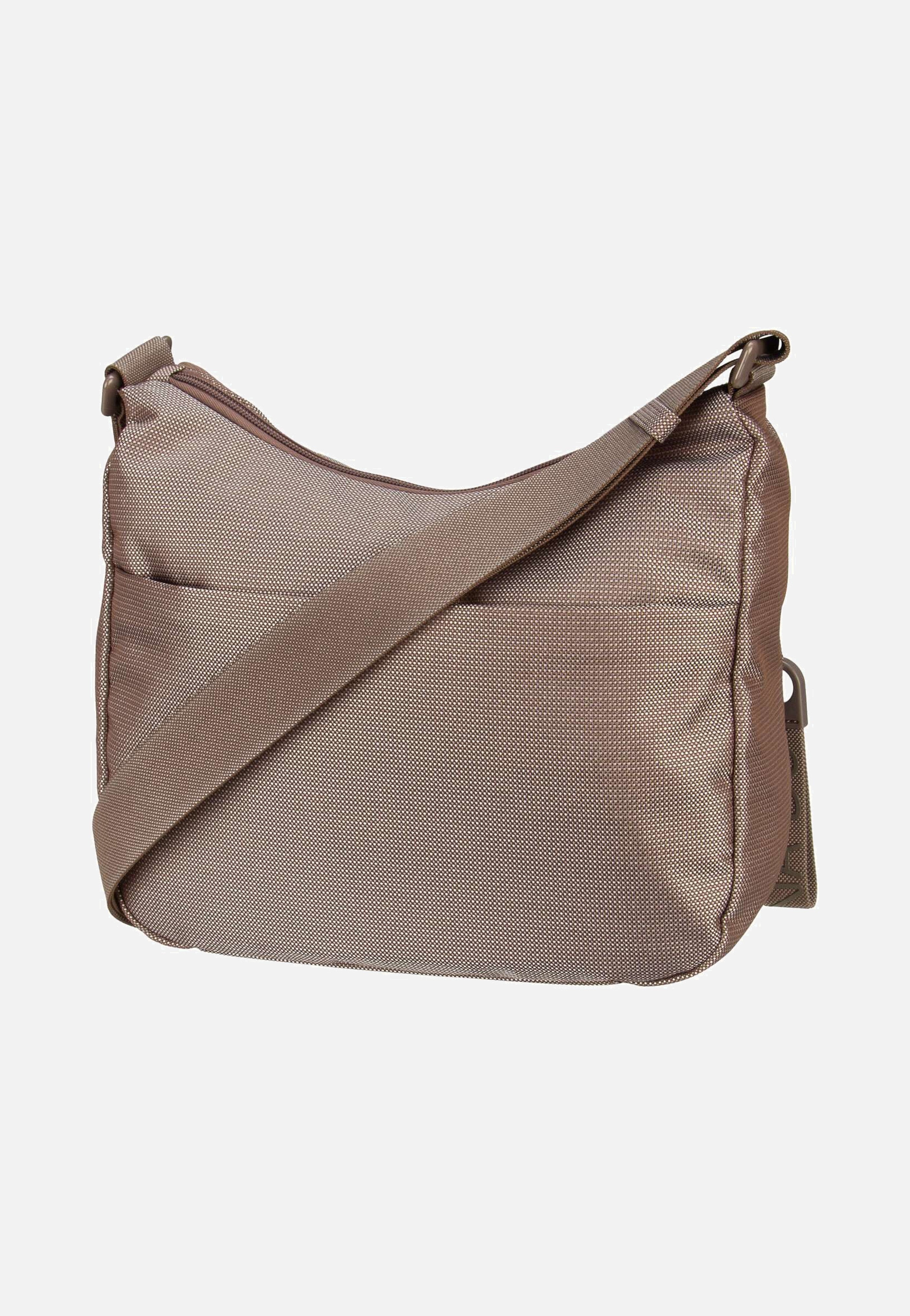 Mandarina Duck - MD20 Medium Hobo QMT37 Taupe - Pouch Bag | Women-Image