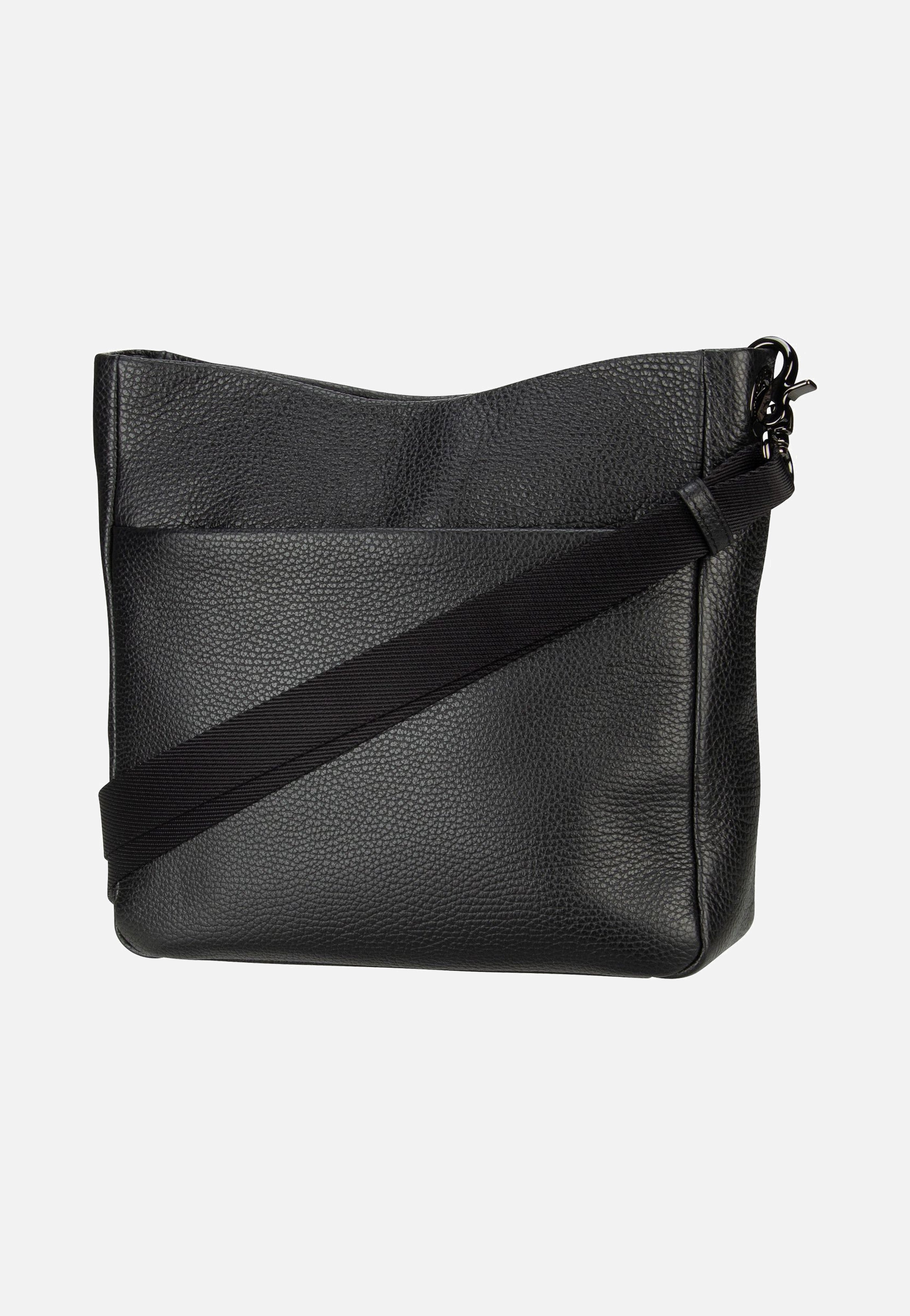 Mandarina Duck Mellow Leather FZT10 Nero Crossbody Bag