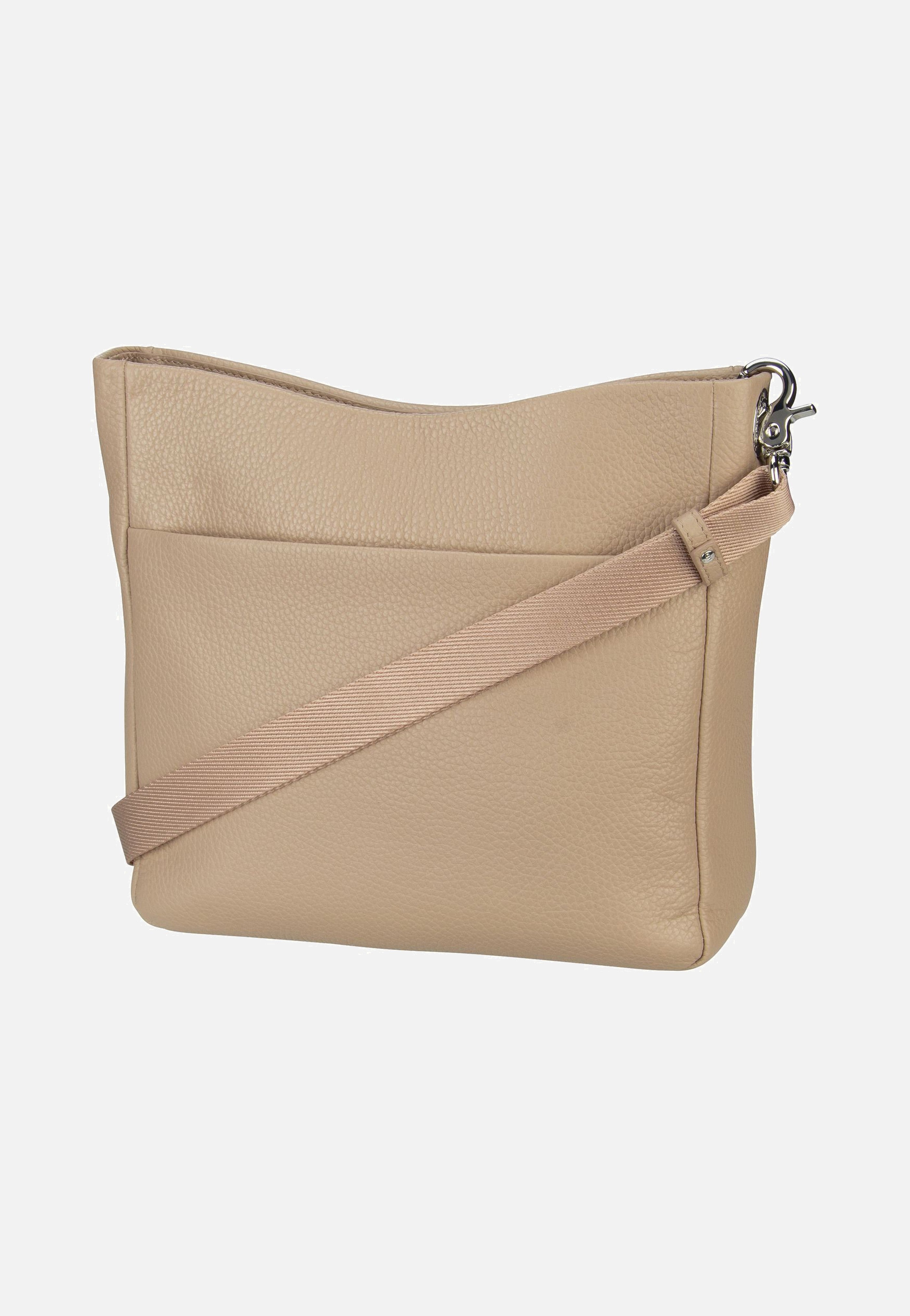 Mandarina Duck - Mellow Leather FZT10 Warm Taupe - Crossbody Bag | Women-Image