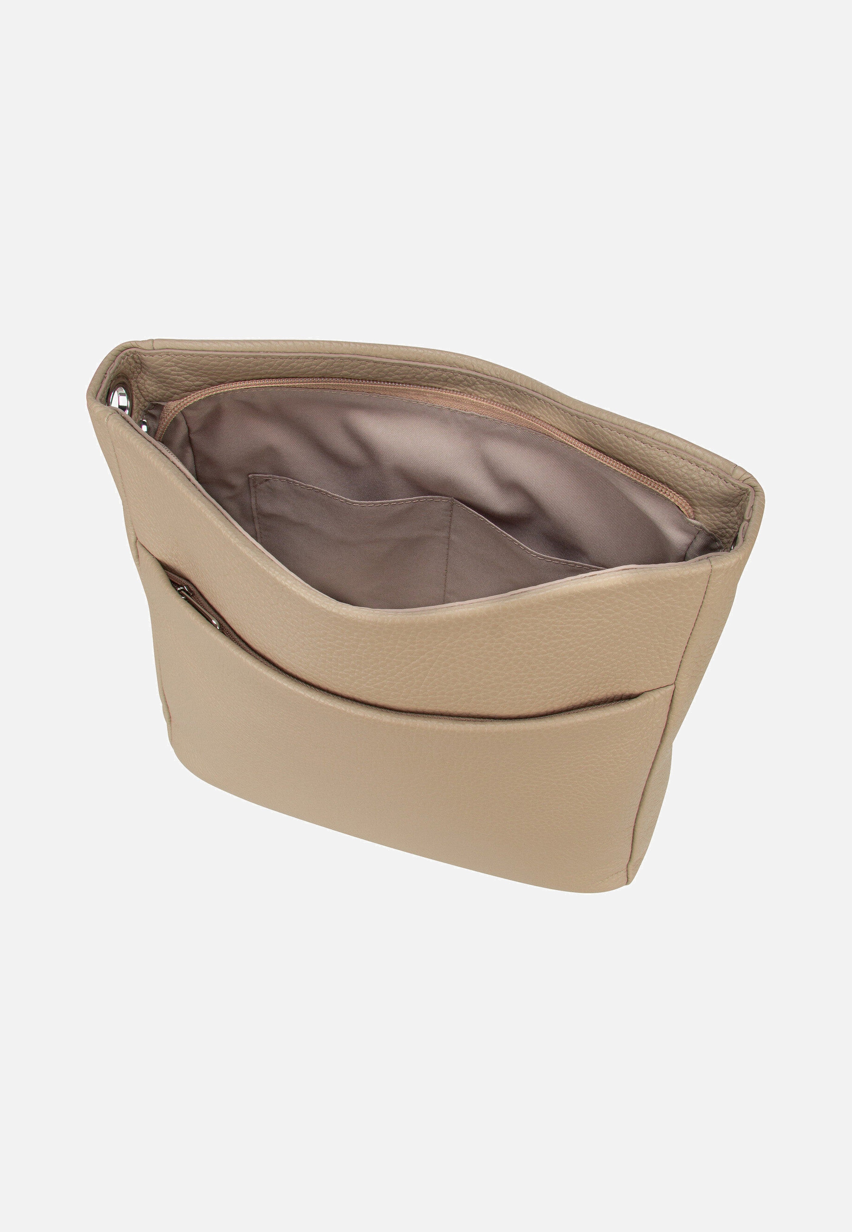 Mandarina Duck Mellow Leather FZT10 Warm Taupe Crossbody Bag