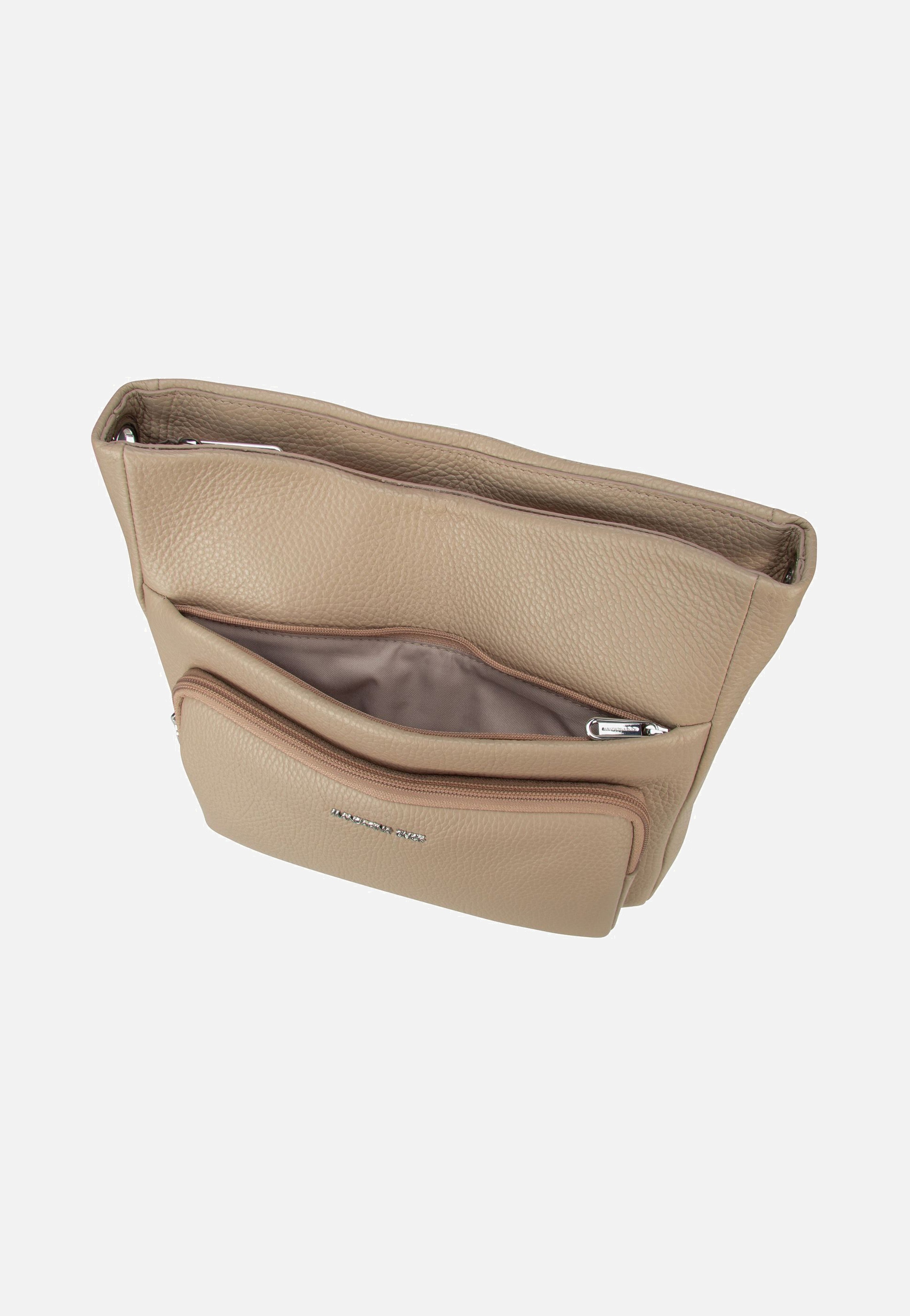 Mandarina Duck Mellow Leather FZT10 Warm Taupe Crossbody Bag