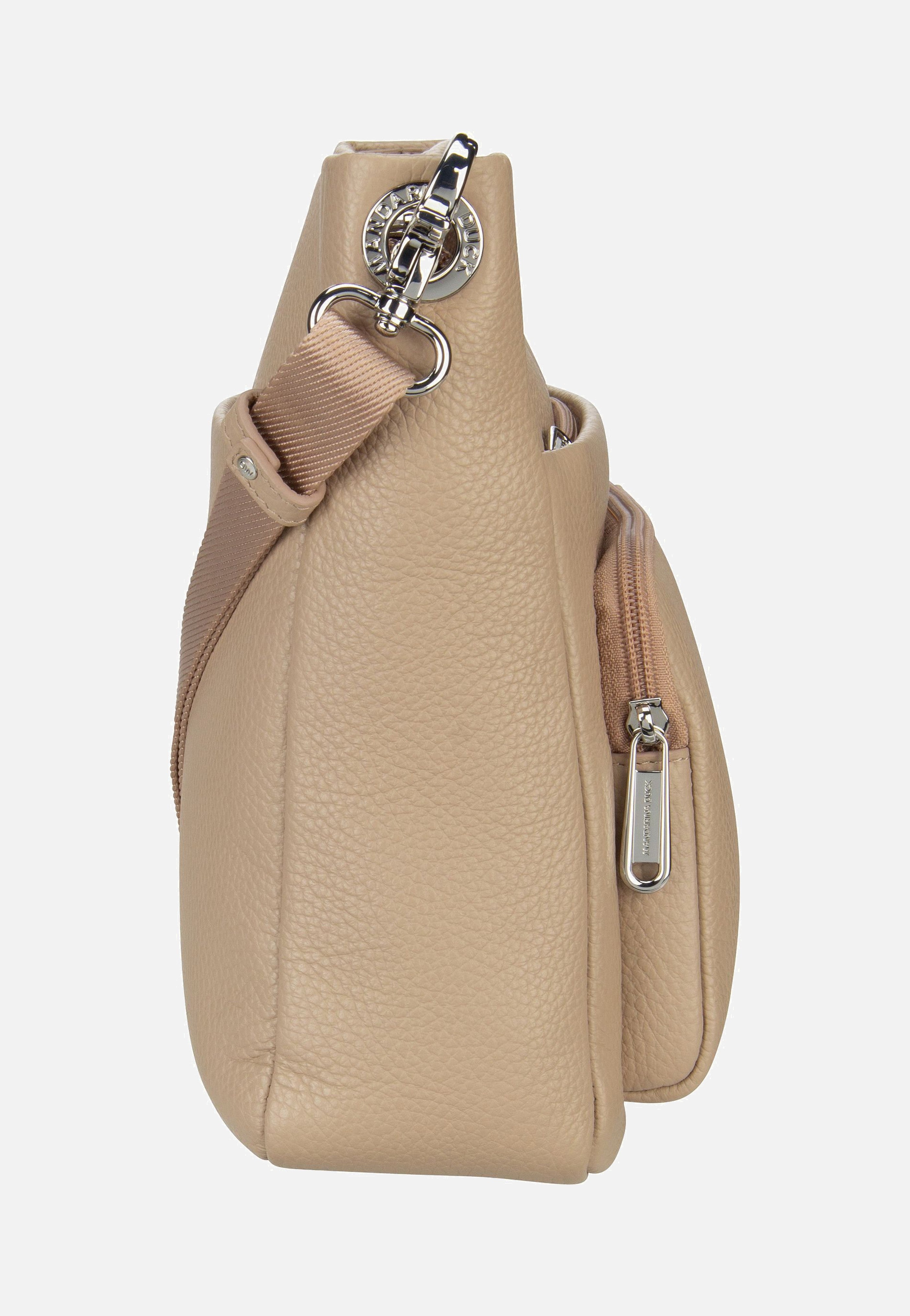 Mandarina Duck Mellow Leather FZT10 Warm Taupe Crossbody Bag