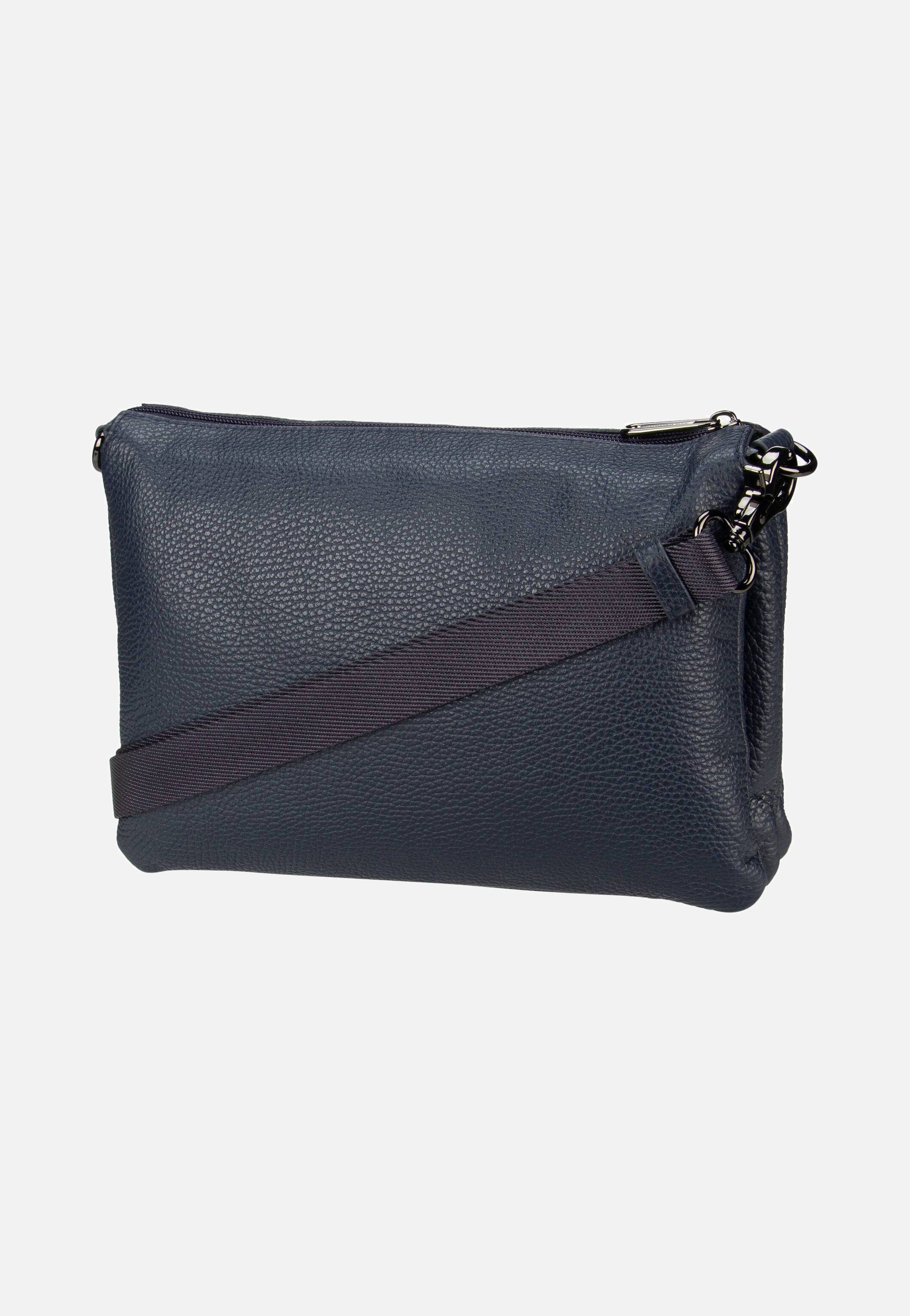 Mandarina Duck Mellow Leather FZT12 Dress Blue Crossbody Bag
