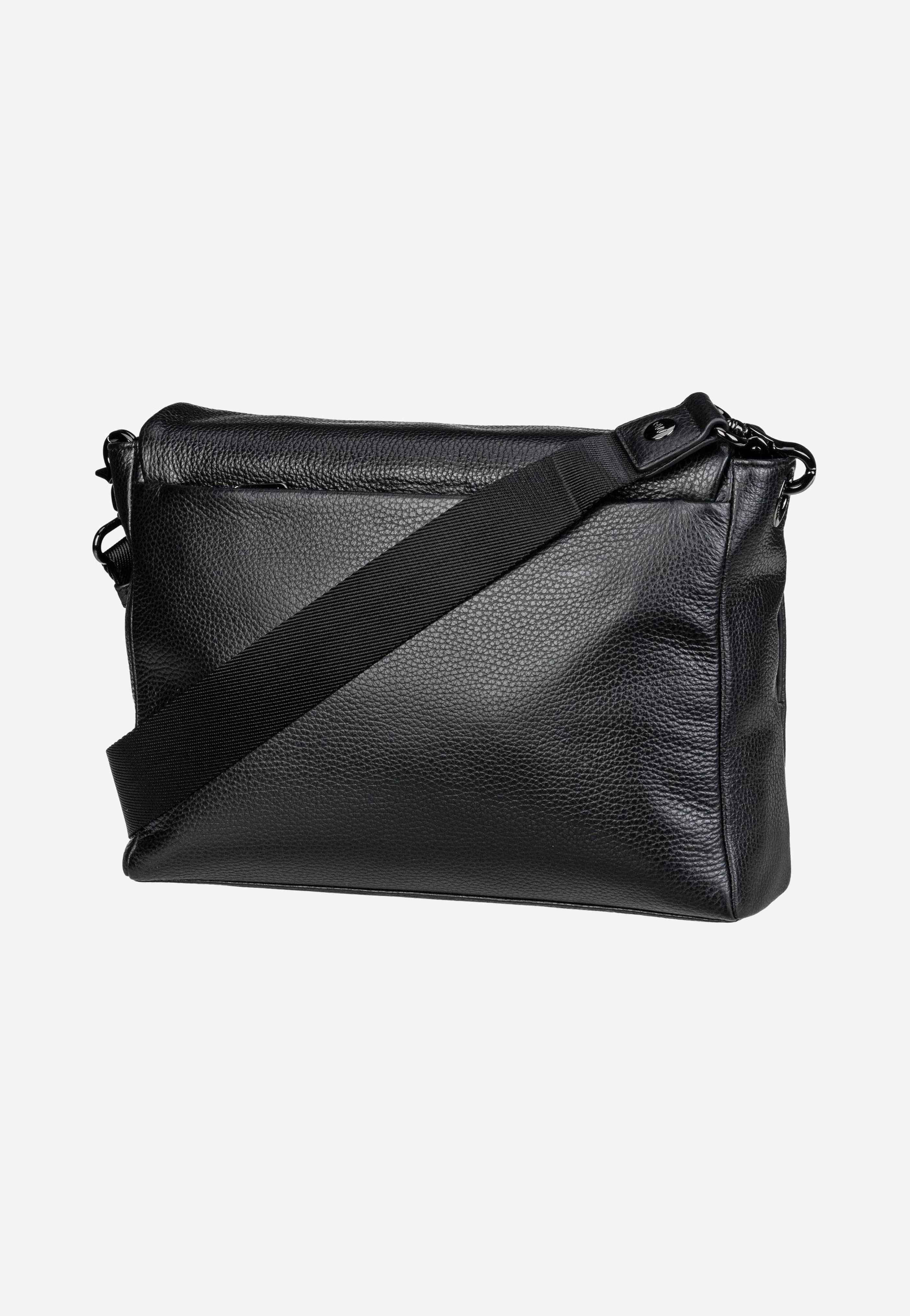 Mandarina Duck - Mellow Leather FZT39 Nero - Messenger Bag | Women-Image
